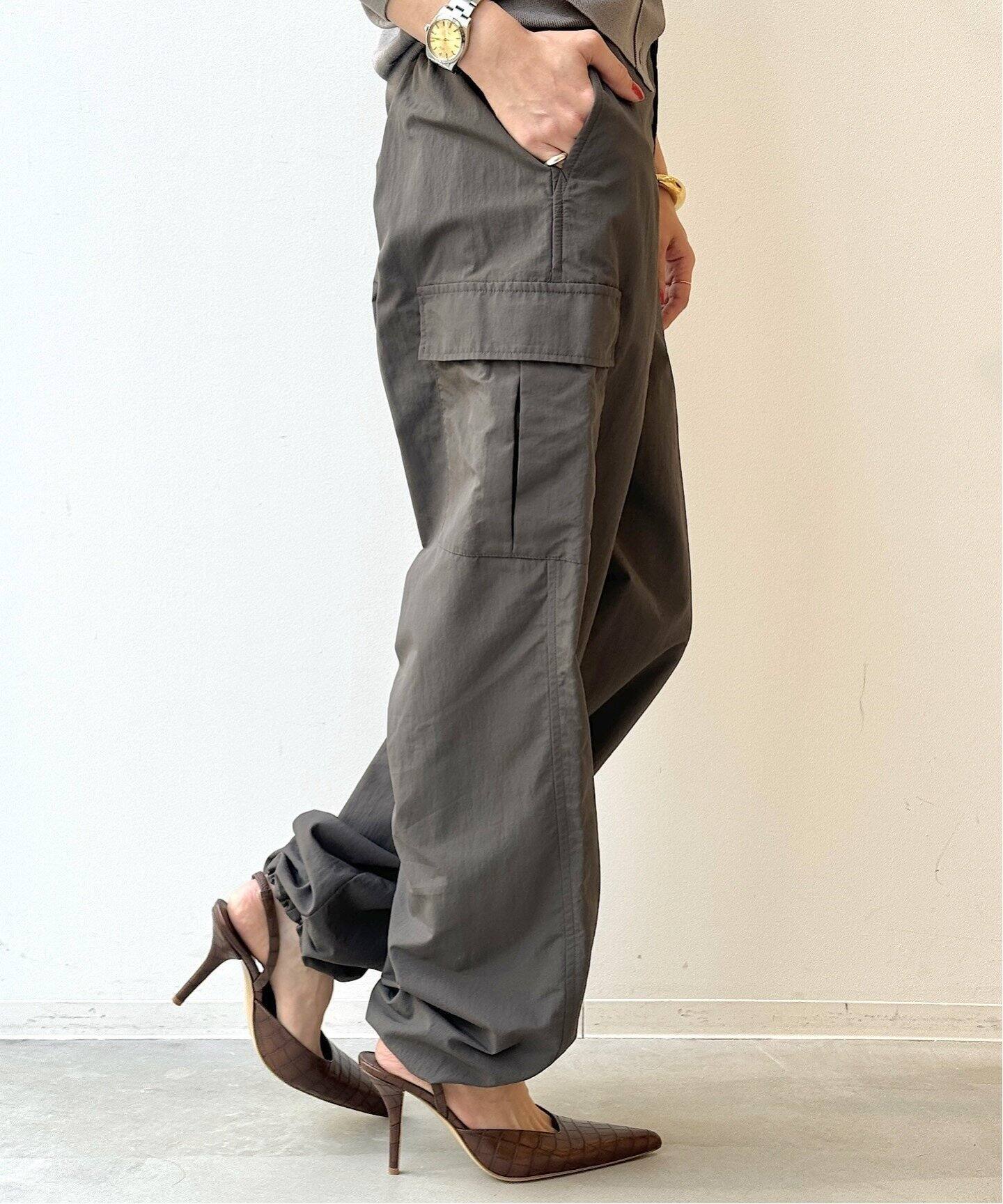 AMERICANA/アメリカーナ】 Nylon Cargo Pants（カーゴパンツ）｜L 