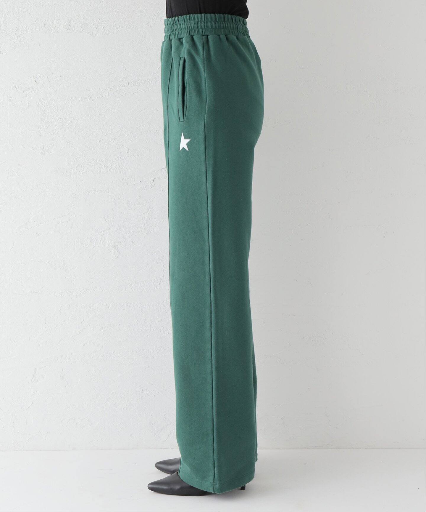 GOLDEN GOOSE/ゴールデングース】JOGGINGS WIDE LEG PANTS（スウェット 