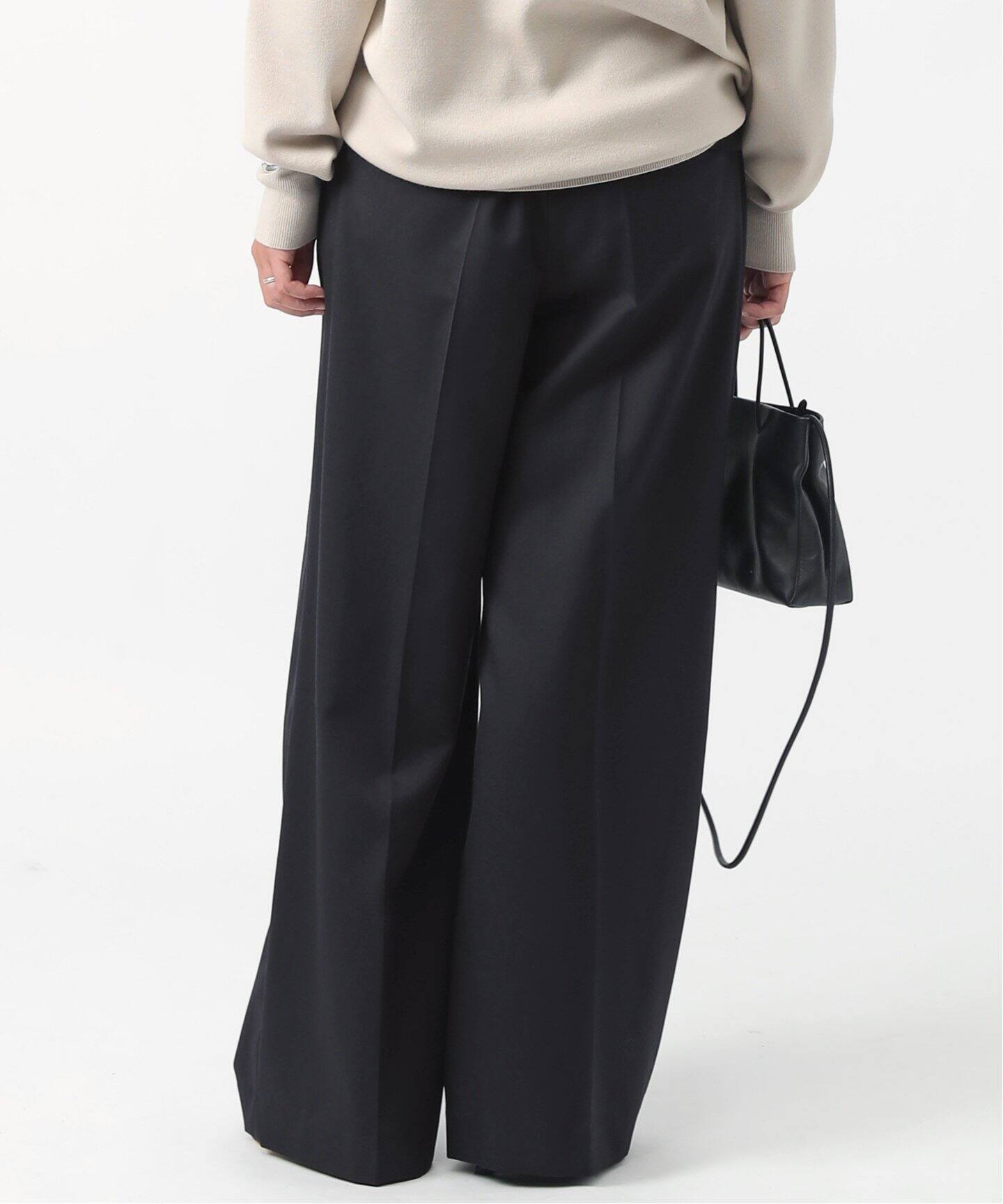 New High-waisted wide Pants（スラックス）｜AP STUDIO（エーピー  