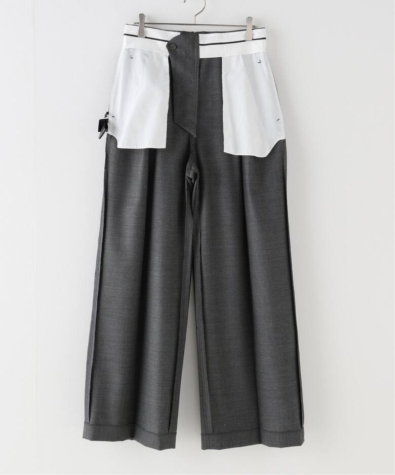 New High-waisted wide Pants（スラックス）｜AP STUDIO（エーピー 