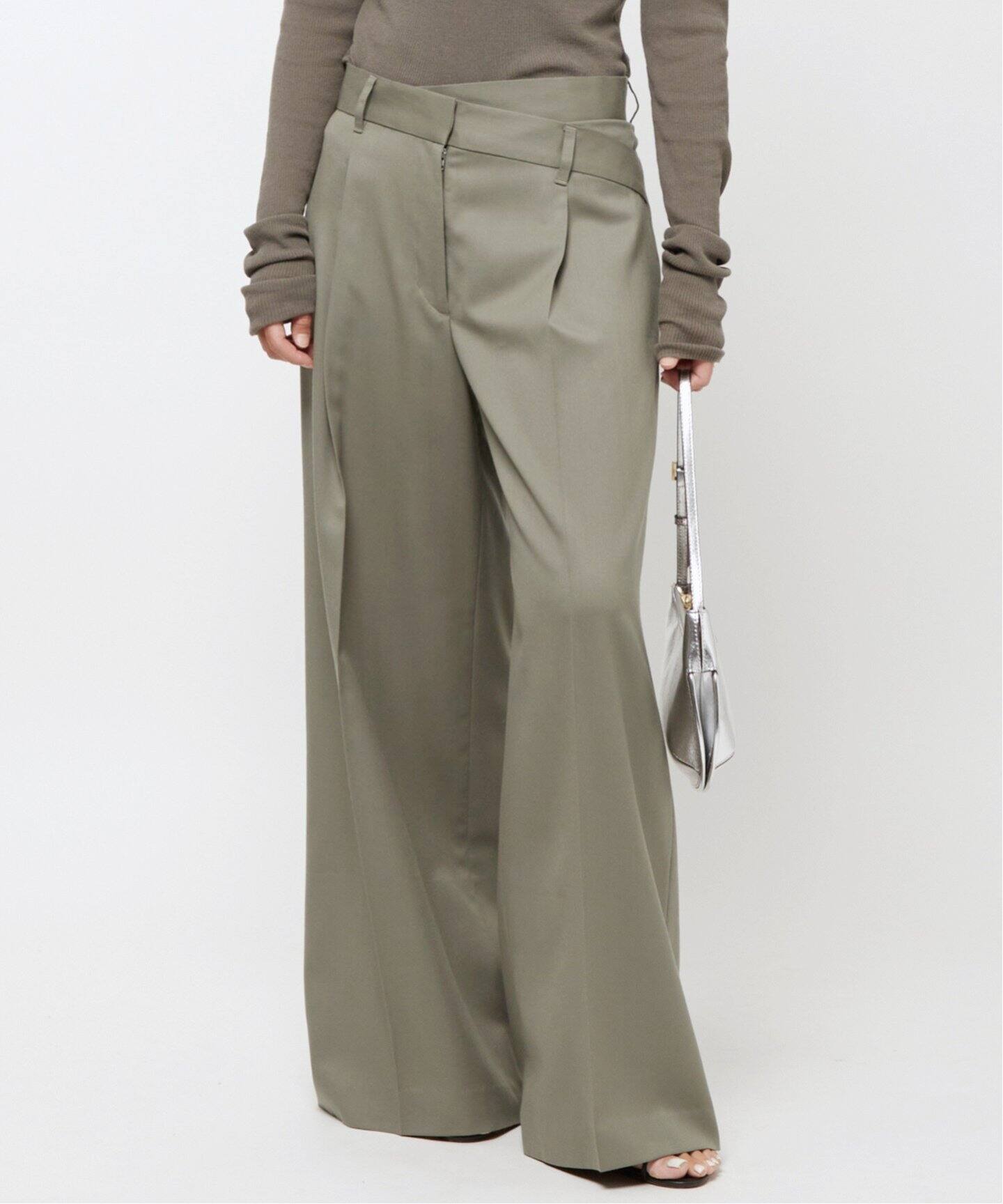 Sage W Belt Wide Pants（スラックス）｜AP STUDIO（エーピー 