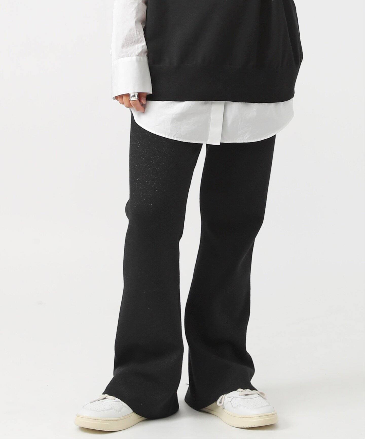 Glitter Knit Pants（その他パンツ）｜AP STUDIO（エーピー  