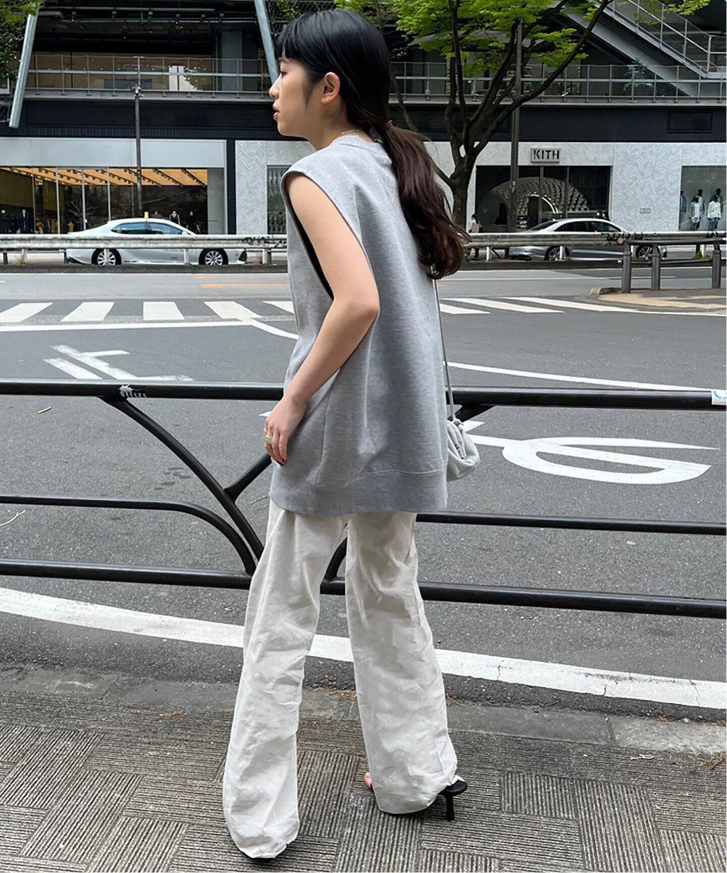 リネンパンツ（スラックス）｜AP STUDIO（エーピーストゥディオ）の  