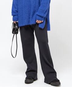 レディース スムージーニットパンツ エーピーストゥディオ その他パンツ ネイビー 38のサムネイル