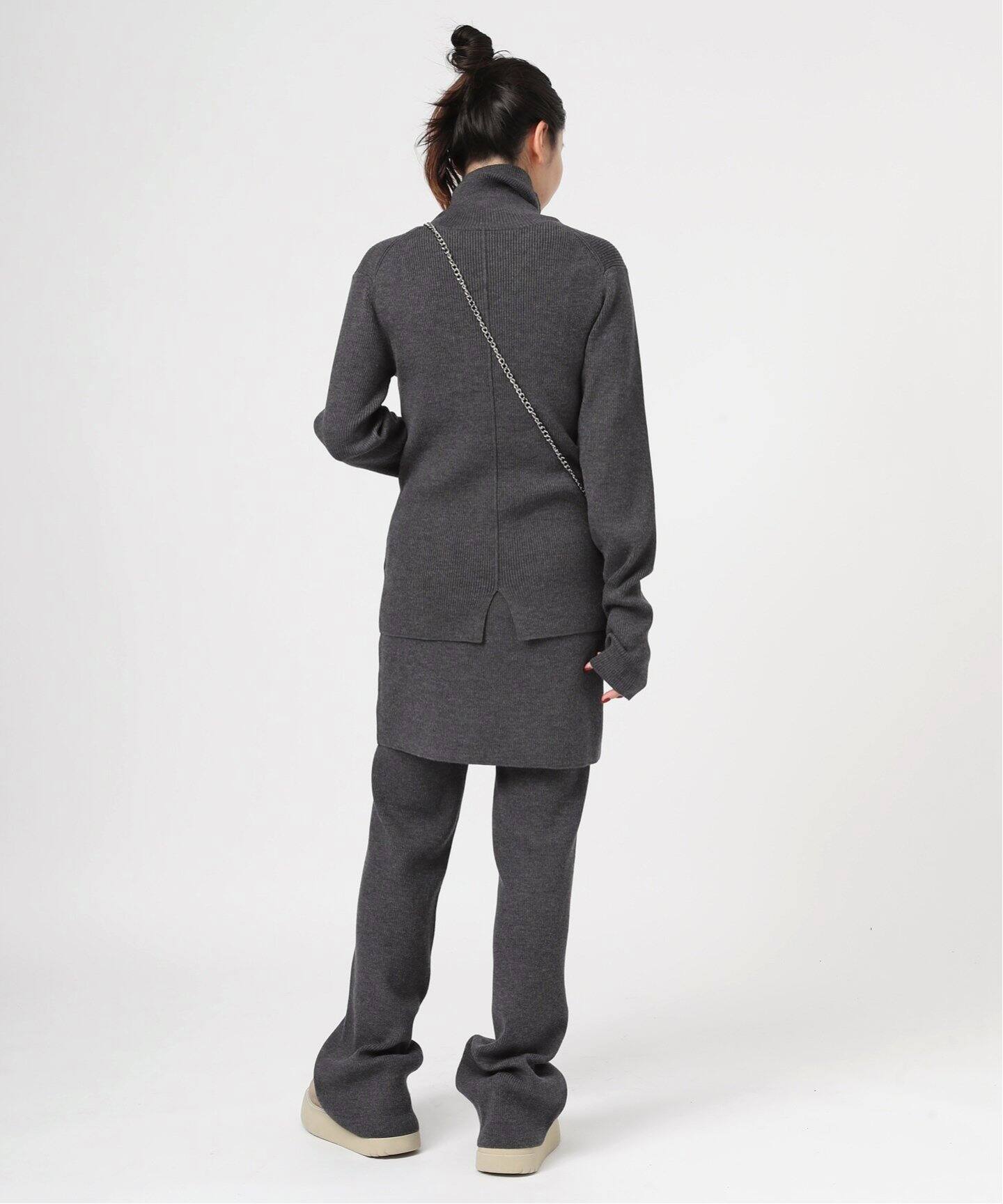 Rib Skirt Pants（その他パンツ）｜AP STUDIO（エーピーストゥディオ  