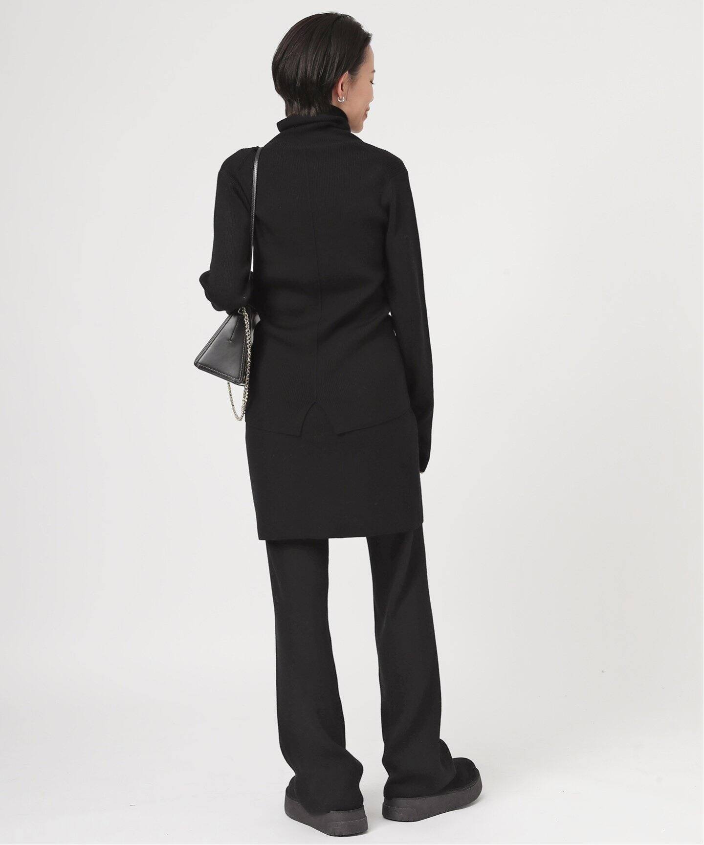 Rib Skirt Pants（その他パンツ）｜AP STUDIO（エーピーストゥディオ  