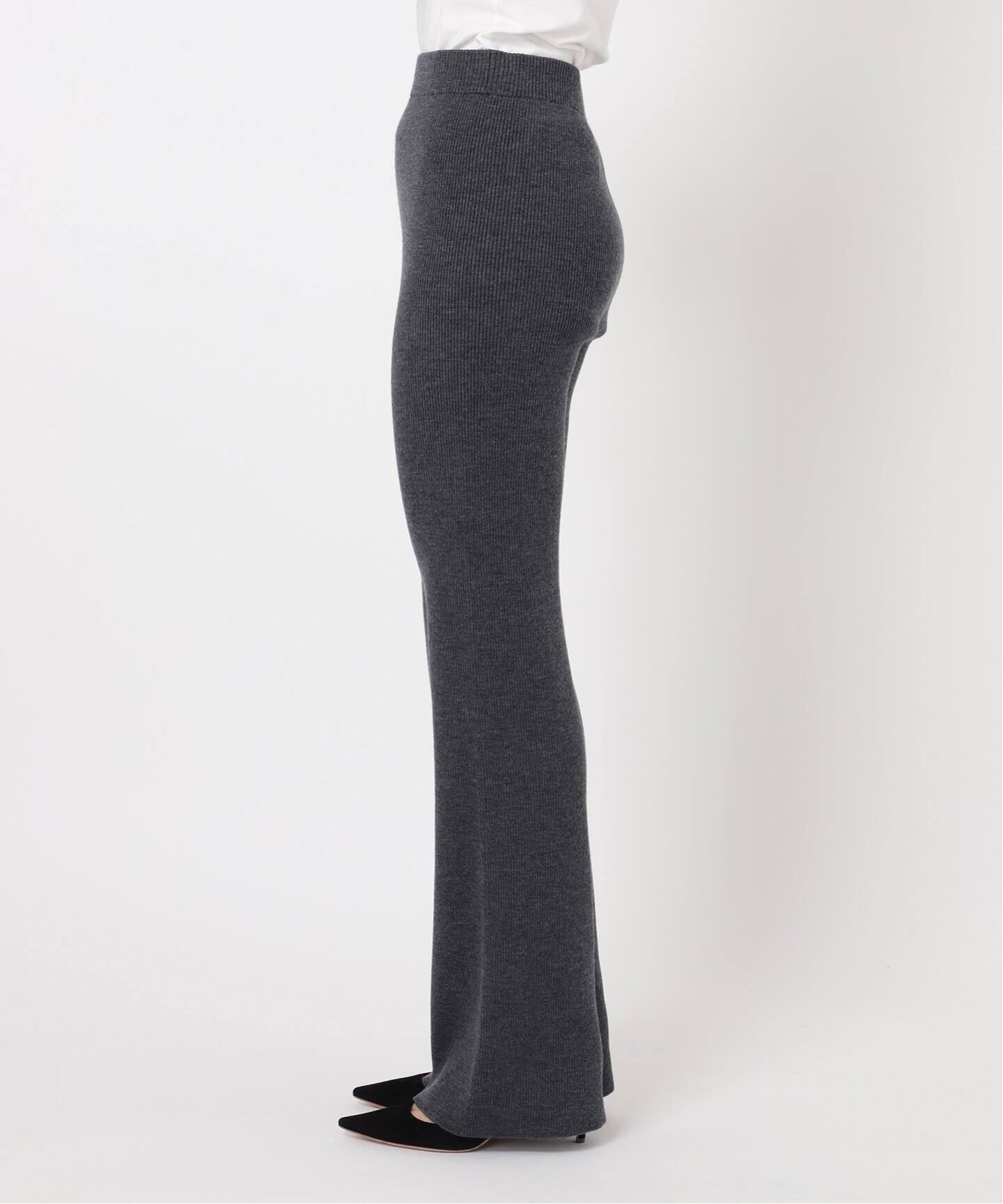 Rib Skirt Pants（その他パンツ）｜AP STUDIO（エーピーストゥディオ  