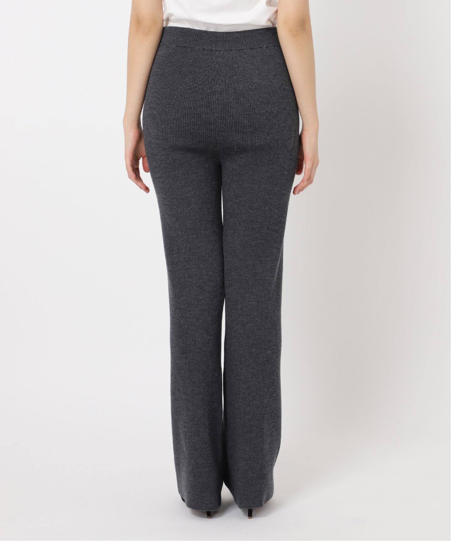 Rib Skirt Pants（その他パンツ）｜AP STUDIO（エーピーストゥディオ  
