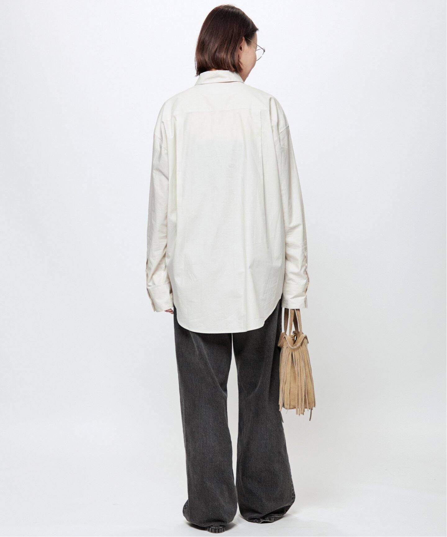 Tuck Buggy デニム(GRY)（デニムパンツ・ジーンズ）｜AP STUDIO 
