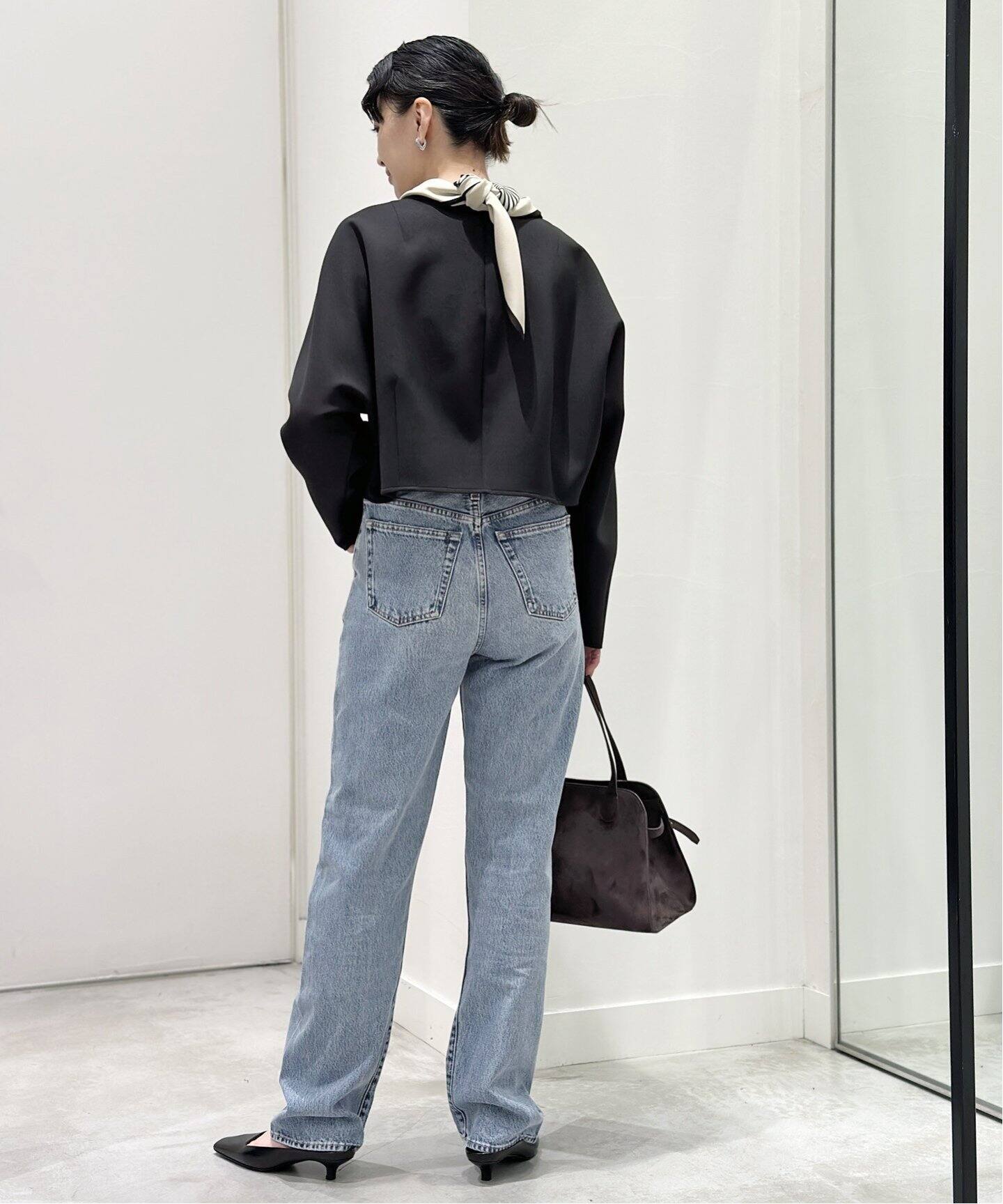 TOTEME/トーテム】TWISTED SEAM DENIM FULL LENGTH（デニムパンツ 