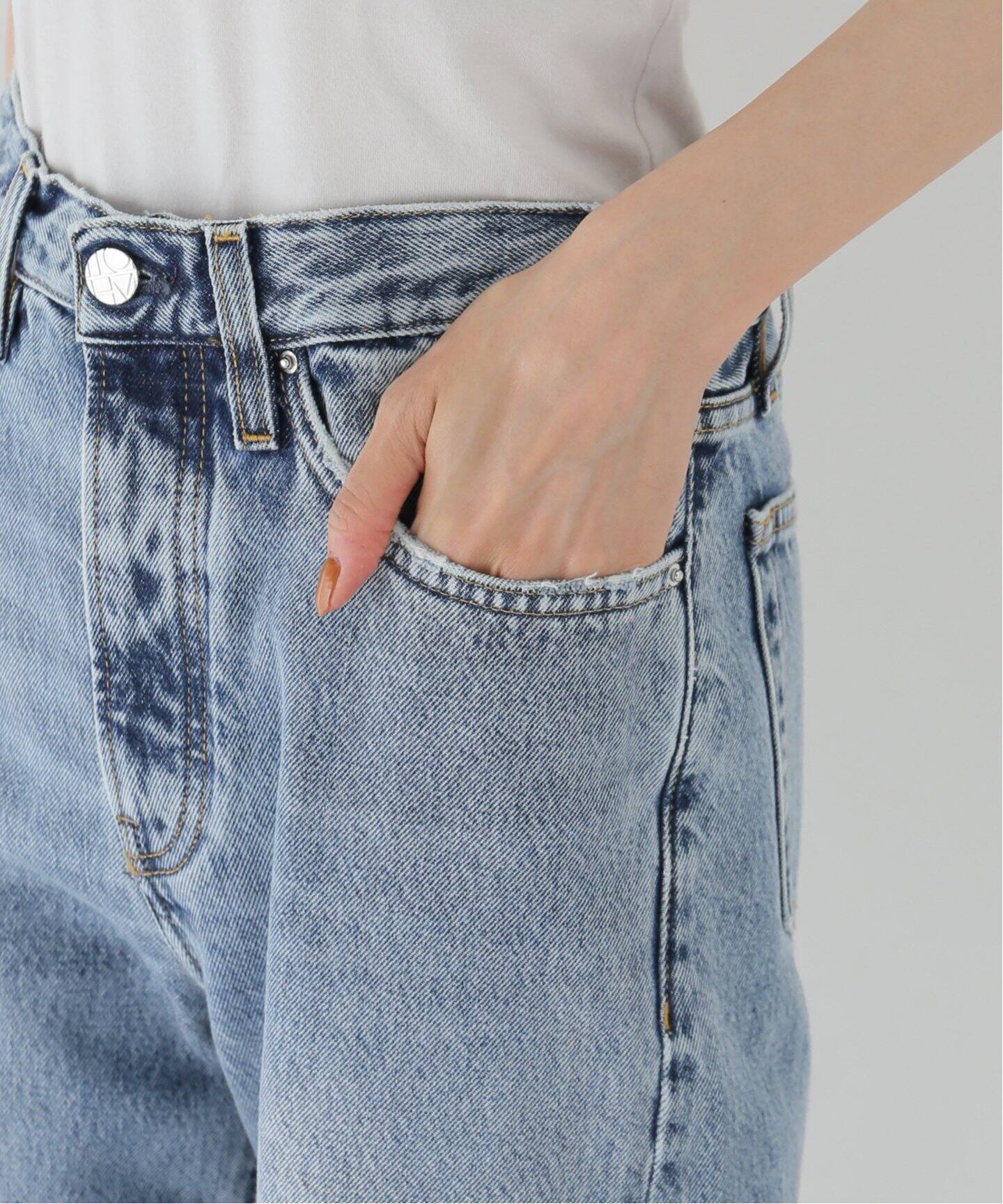 TOTEME/トーテム】TWISTED SEAM DENIM FULL LENGTH（デニムパンツ 
