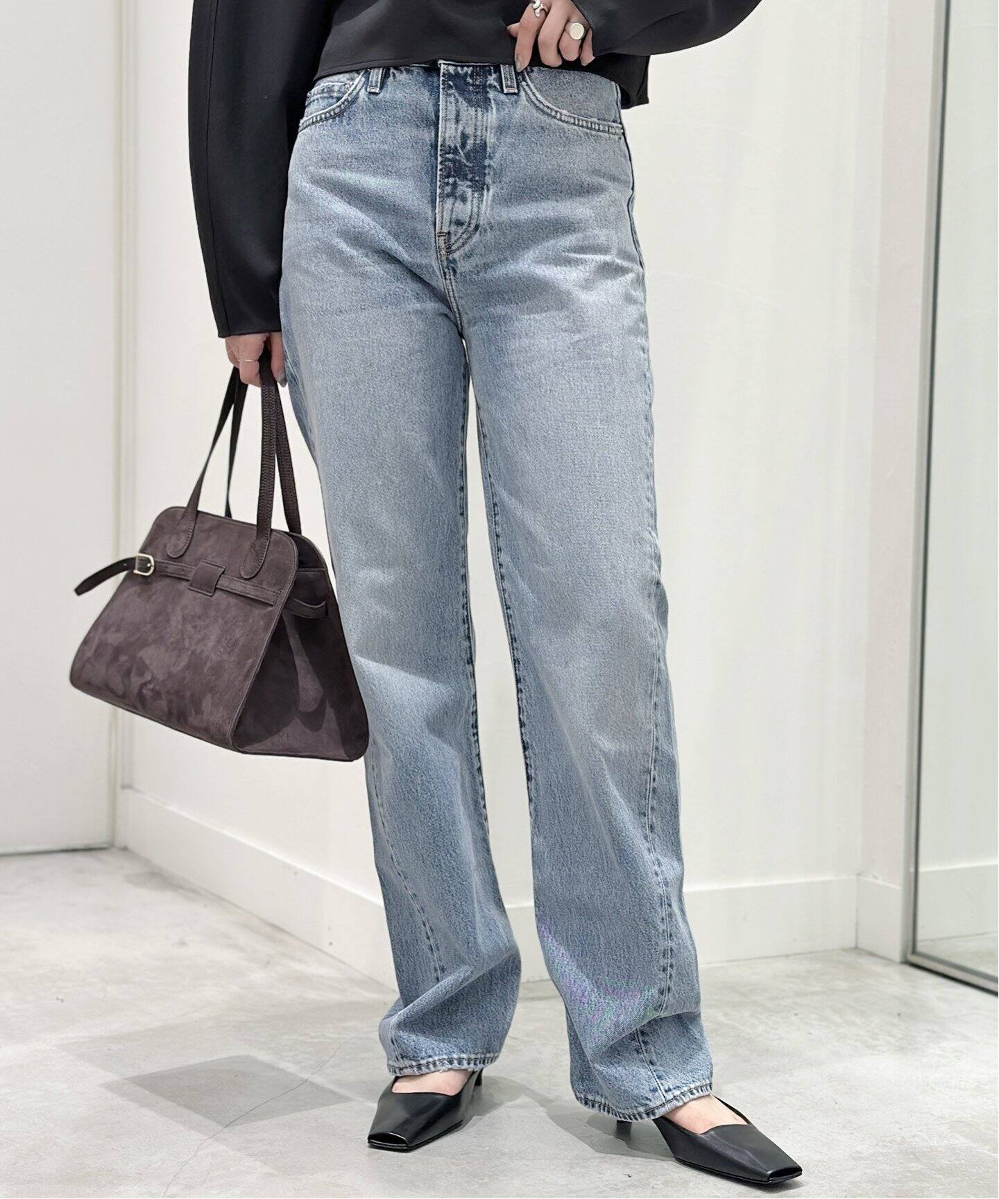 TOTEME/トーテム】TWISTED SEAM DENIM FULL LENGTH（デニムパンツ  