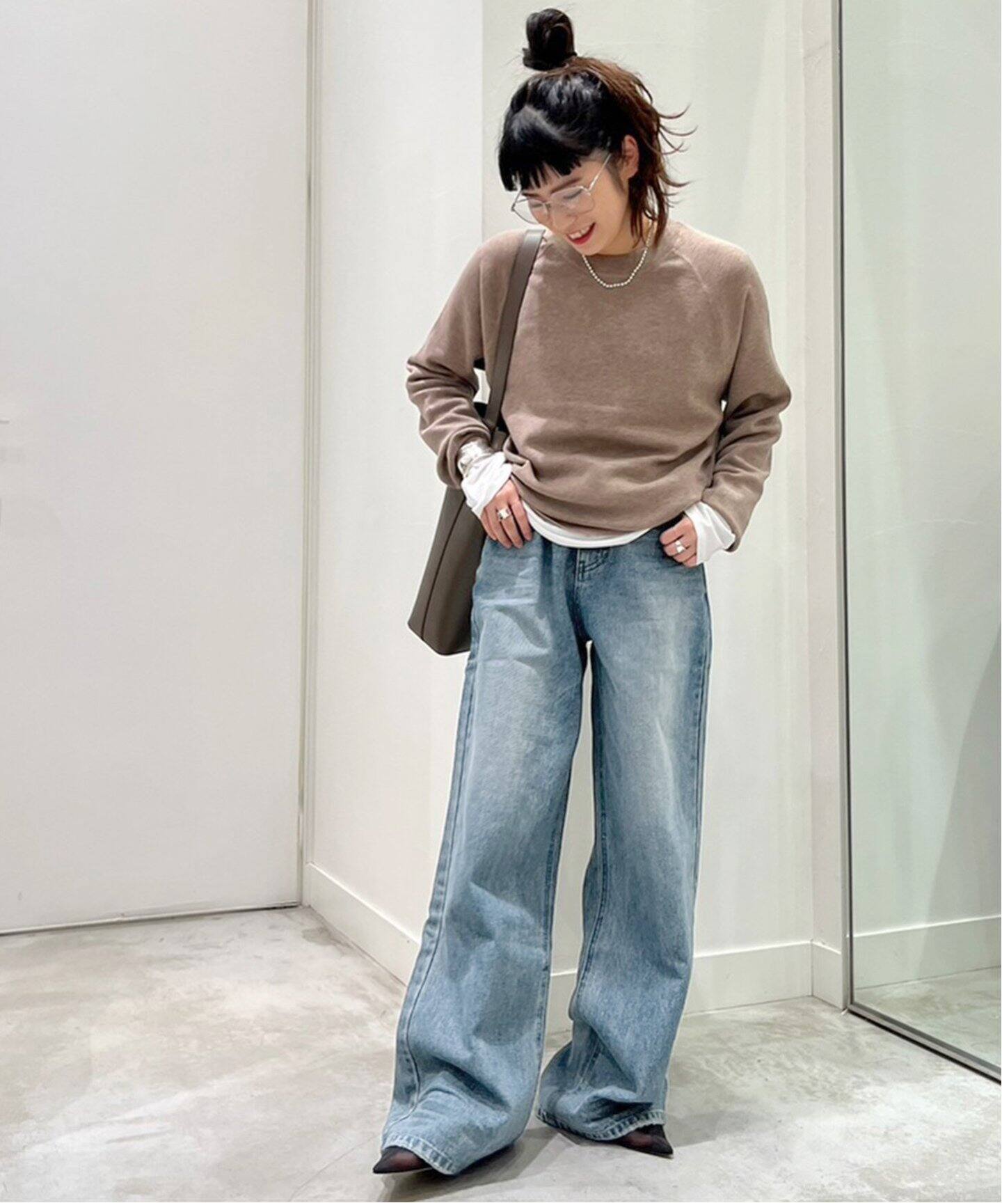 DRAE】SUPER WIDE JEANS（デニムパンツ・ジーンズ）｜AP STUDIO 