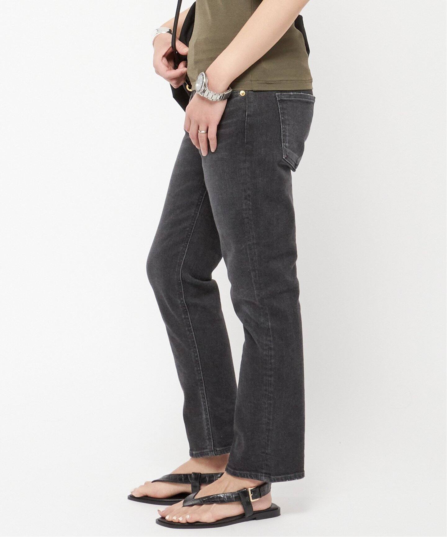 TU ES MON TRESOR/トゥ エ モン トレゾア】stretch straight Jean 