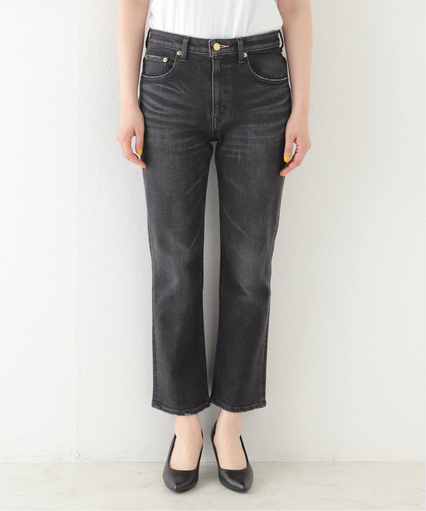 TU ES MON TRESOR/トゥ エ モン トレゾア】stretch straight Jean 