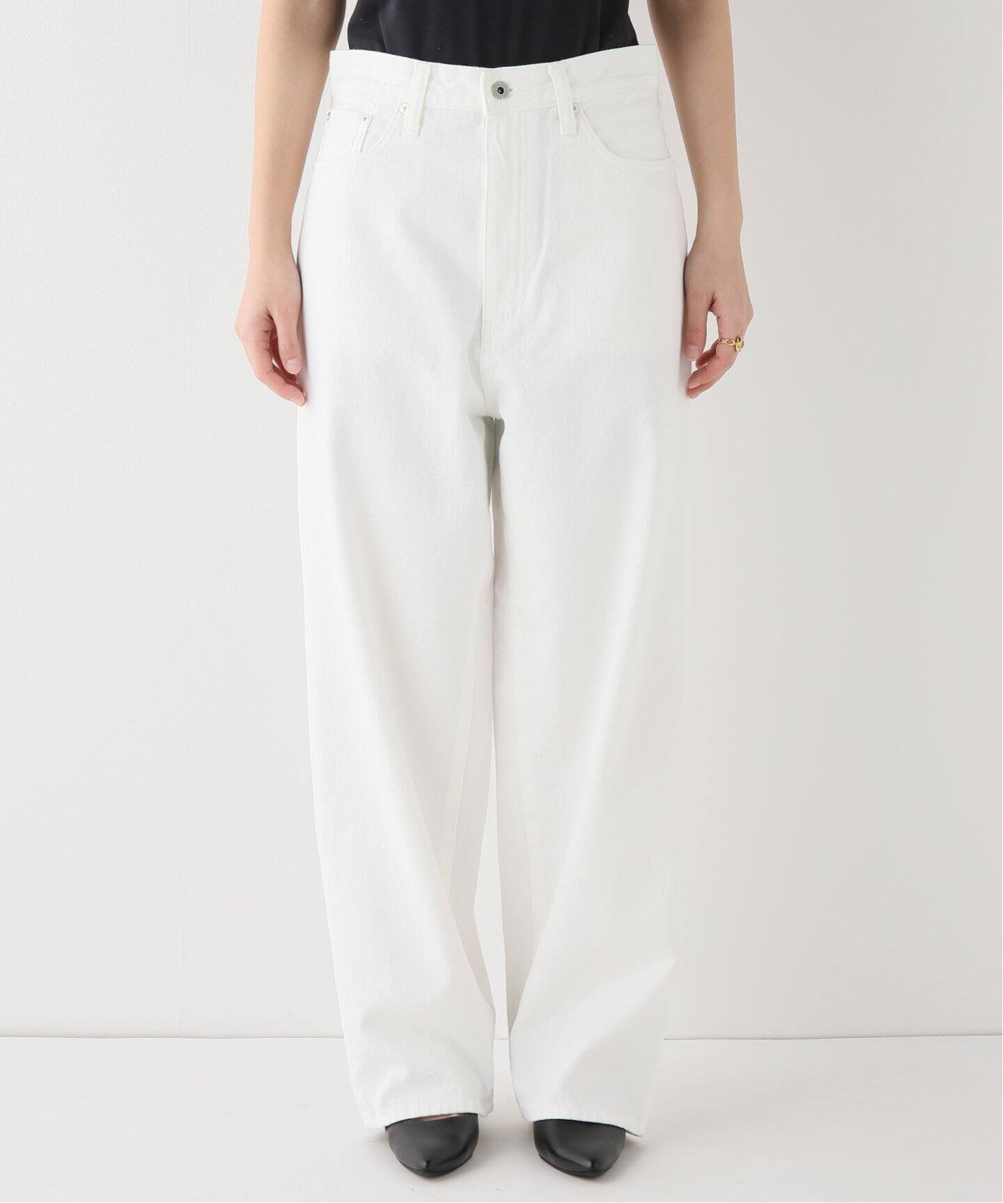 JOHNBULL/ジョンブル】12oz ワイドジーンズ（デニムパンツ・ジーンズ  