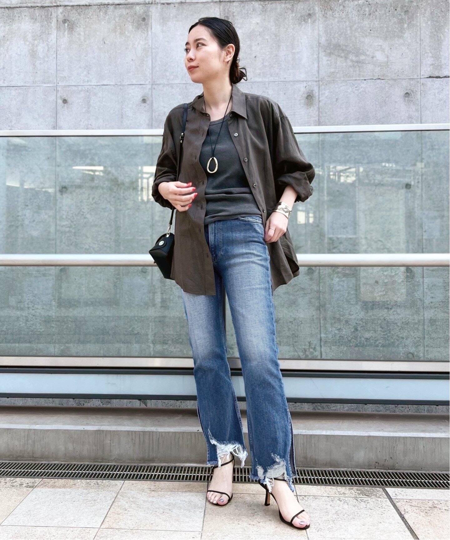 3×1 《スリーバイワン/クロップデニム》 3x1スリーバイワン L  