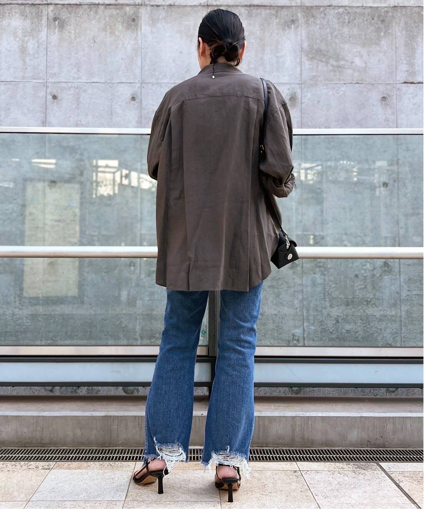 3×1/スリーバイワン】CROP FLARE denim（デニムパンツ・ジーンズ）｜AP  