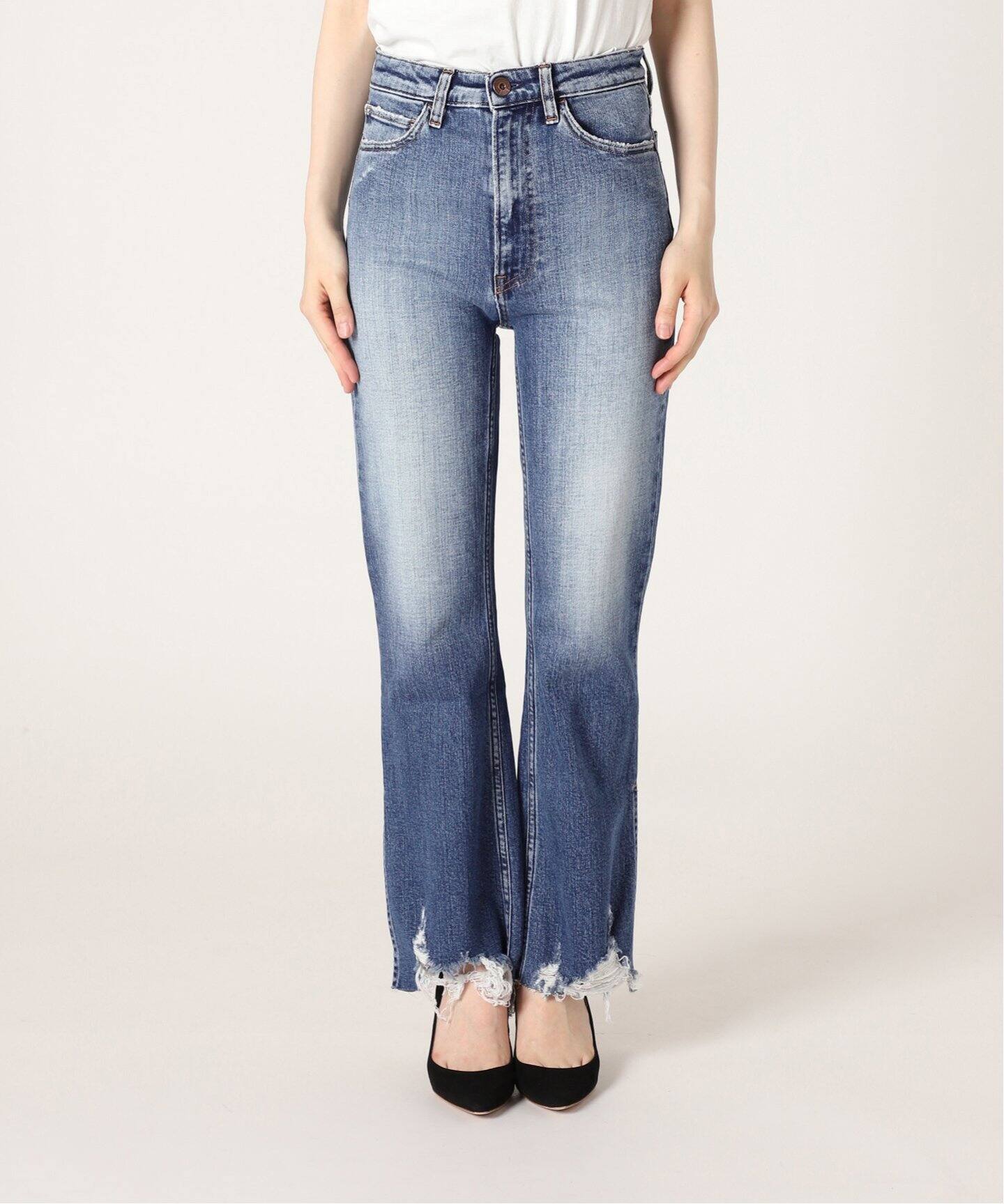 3×1/スリーバイワン】CROP FLARE denim（デニムパンツ・ジーンズ）｜AP  