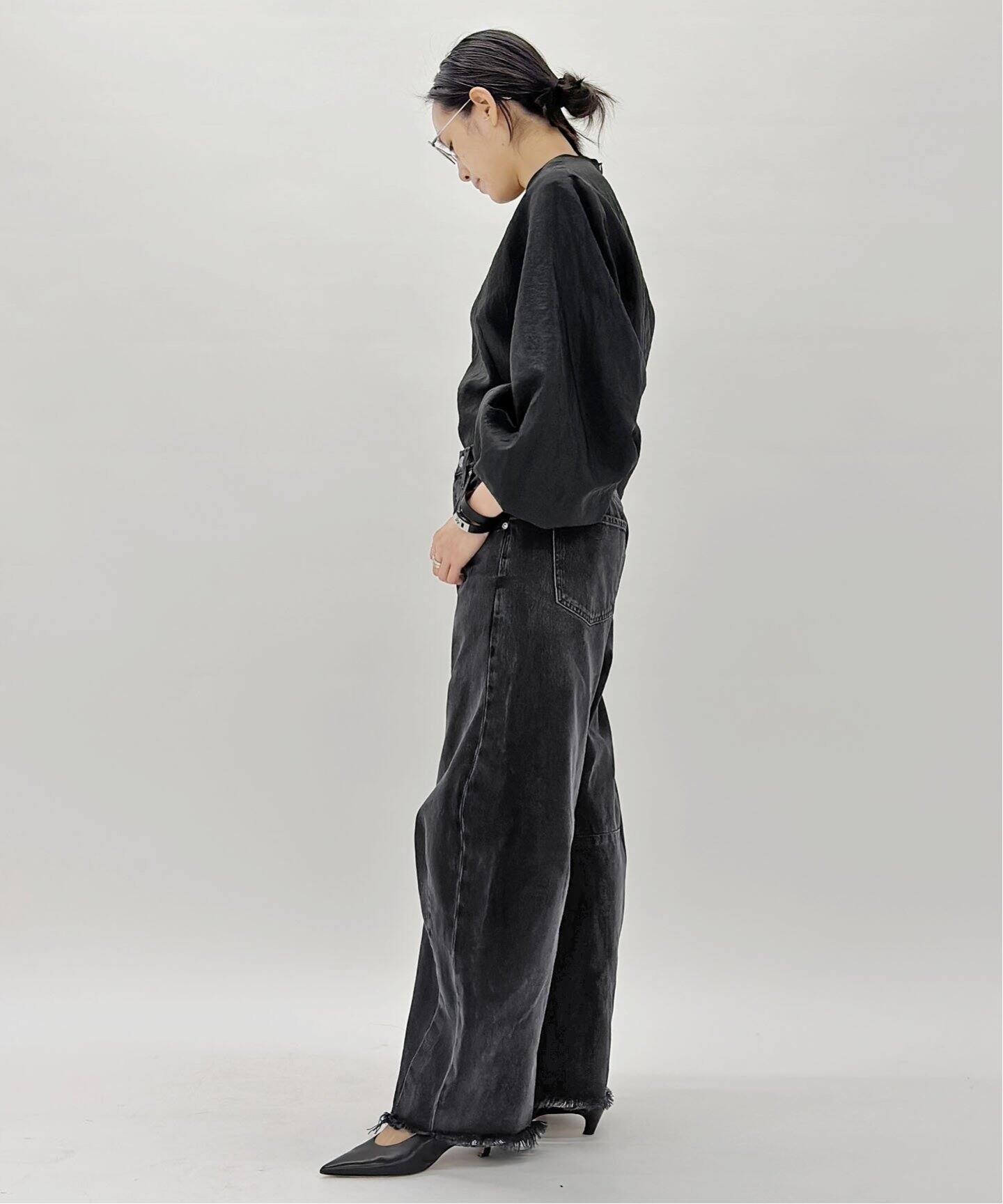 CITIZENS OF HUMANITY】Horseshoe Jean(BLACK)（デニムパンツ 