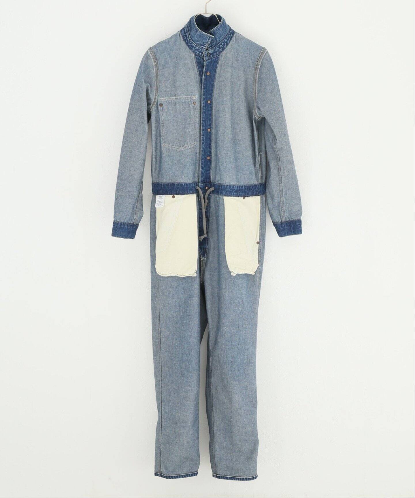 Attick by Johnbull/アティック バイ ジョンブル】Denim all in one 