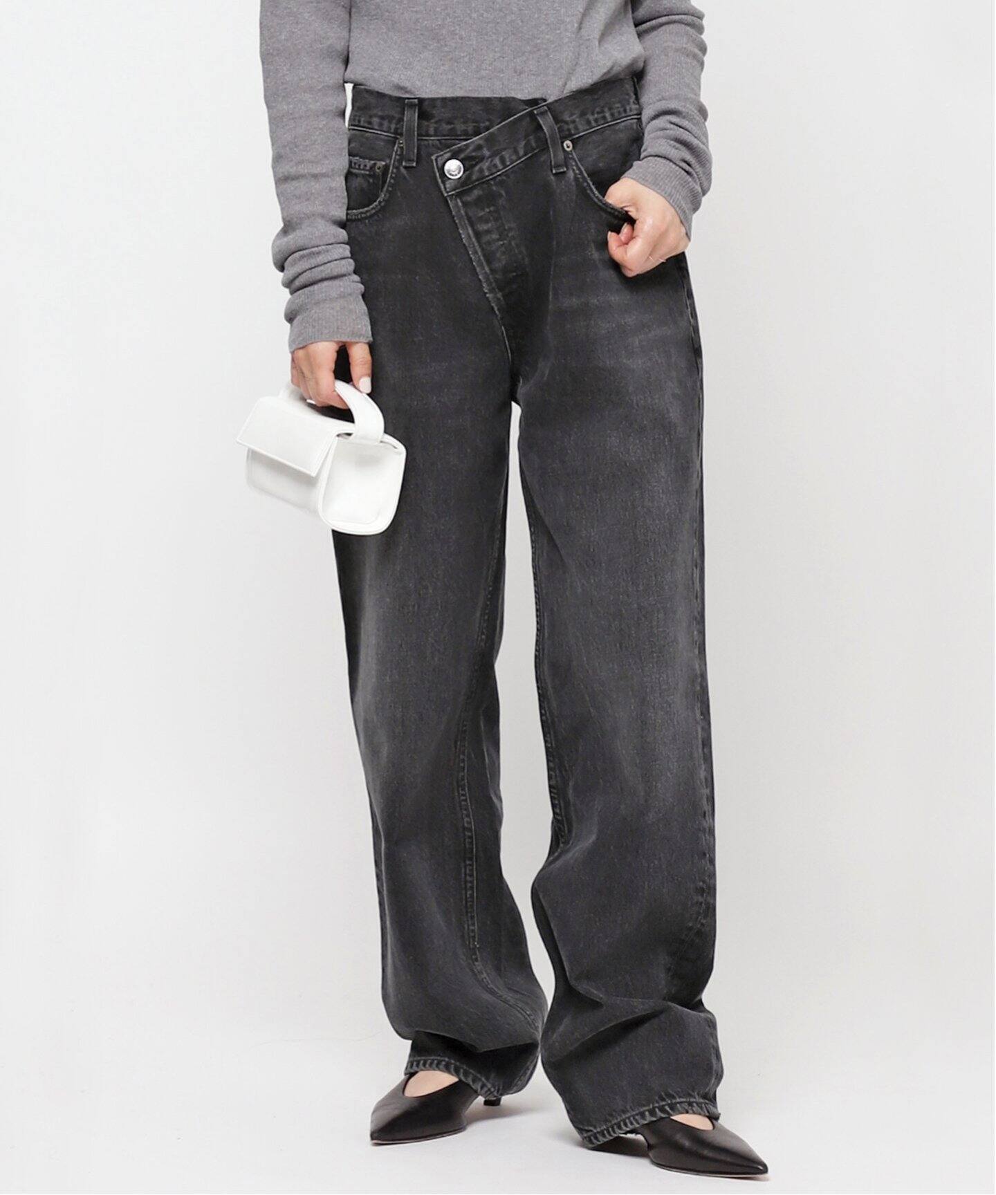 AGOLDE / エーゴールドイー】CRISS CROSS JEAN（デニムパンツ 