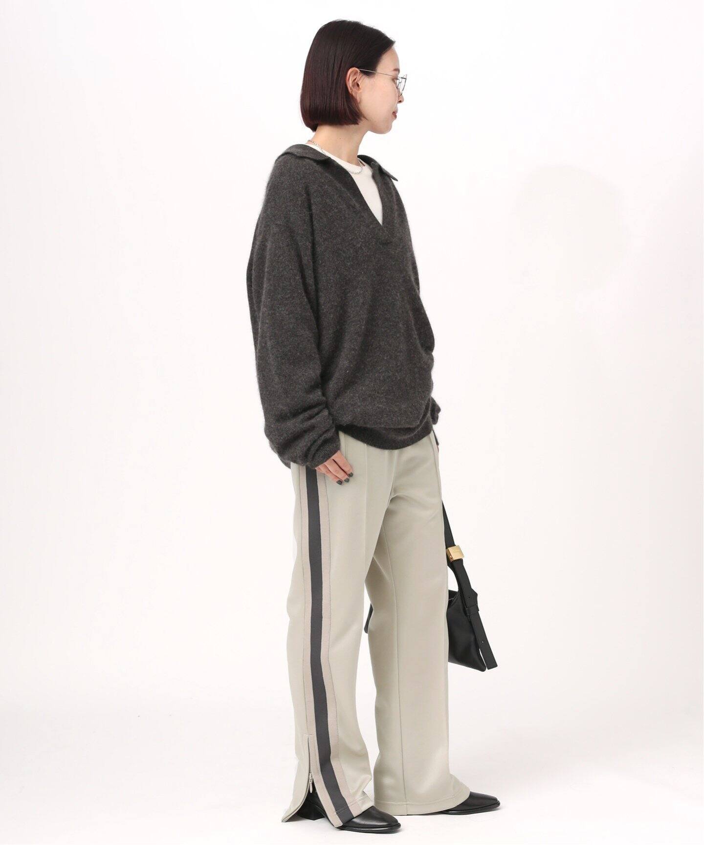 AMERICANA/アメリカーナ】別注ライントラックパンツ（スラックス）｜AP  