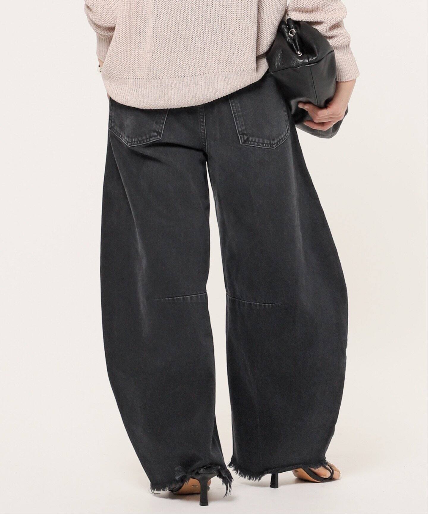 CITIZENS OF HUMANITY】Horseshoe Jean(BLACK)（デニムパンツ 