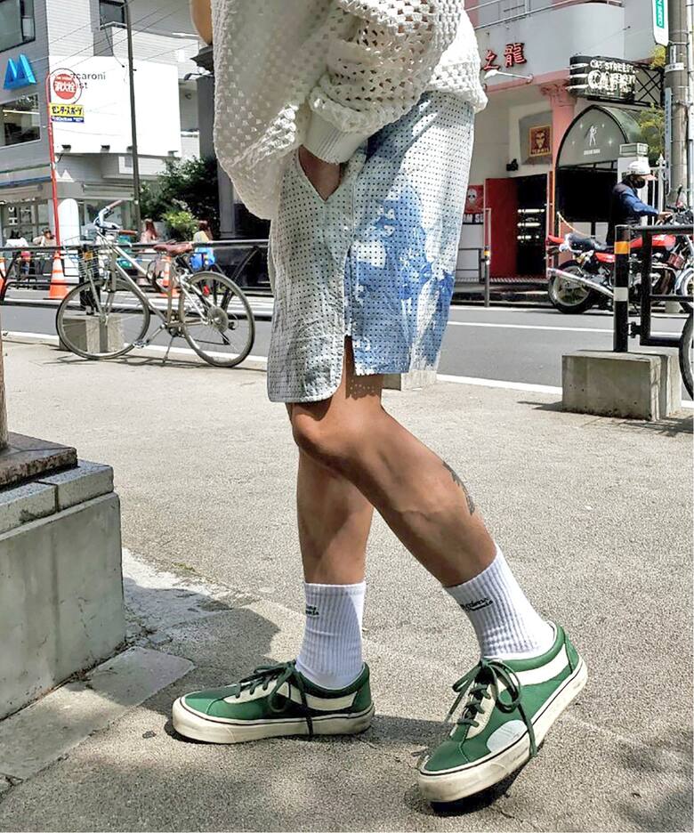 CLASS / クラス】ULTRASUEDE PUNCHING HAND DYE（ショート・ハーフ 