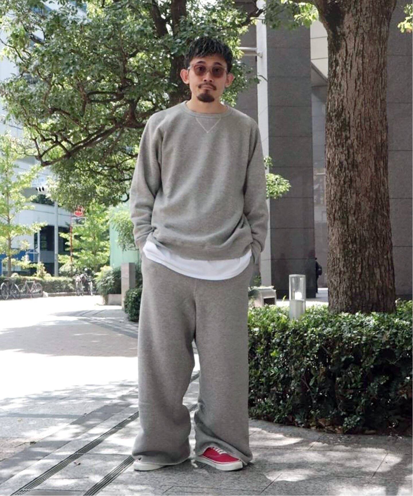 SEEALL / シーオール】YAK TERRY SWEAT BUGGY PANTS（スウェットパンツ 