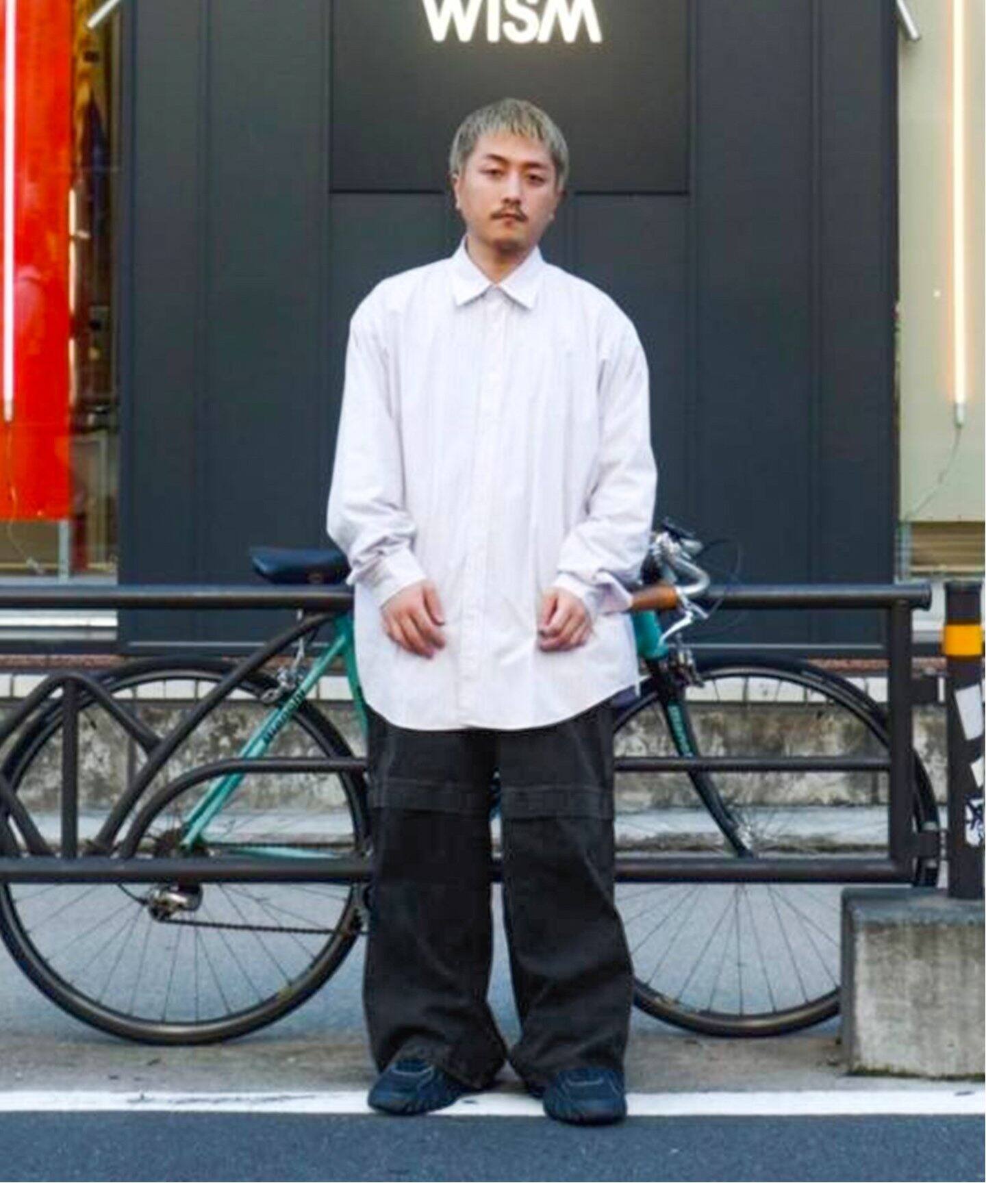 WILLY CHAVARRIA / DENIM LAYERED PANTS L