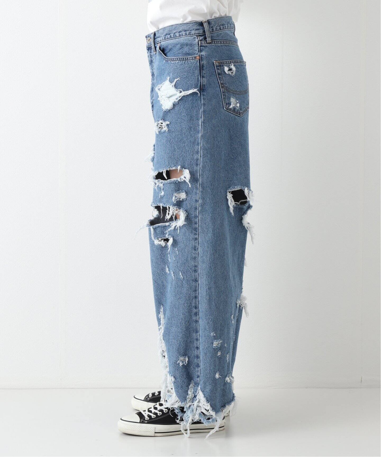 doublet / ダブレット】DESTROYED DENIM PANTS（デニムパンツ 