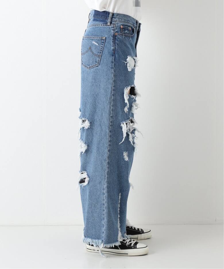 doublet / ダブレット】DESTROYED DENIM PANTS（デニムパンツ 