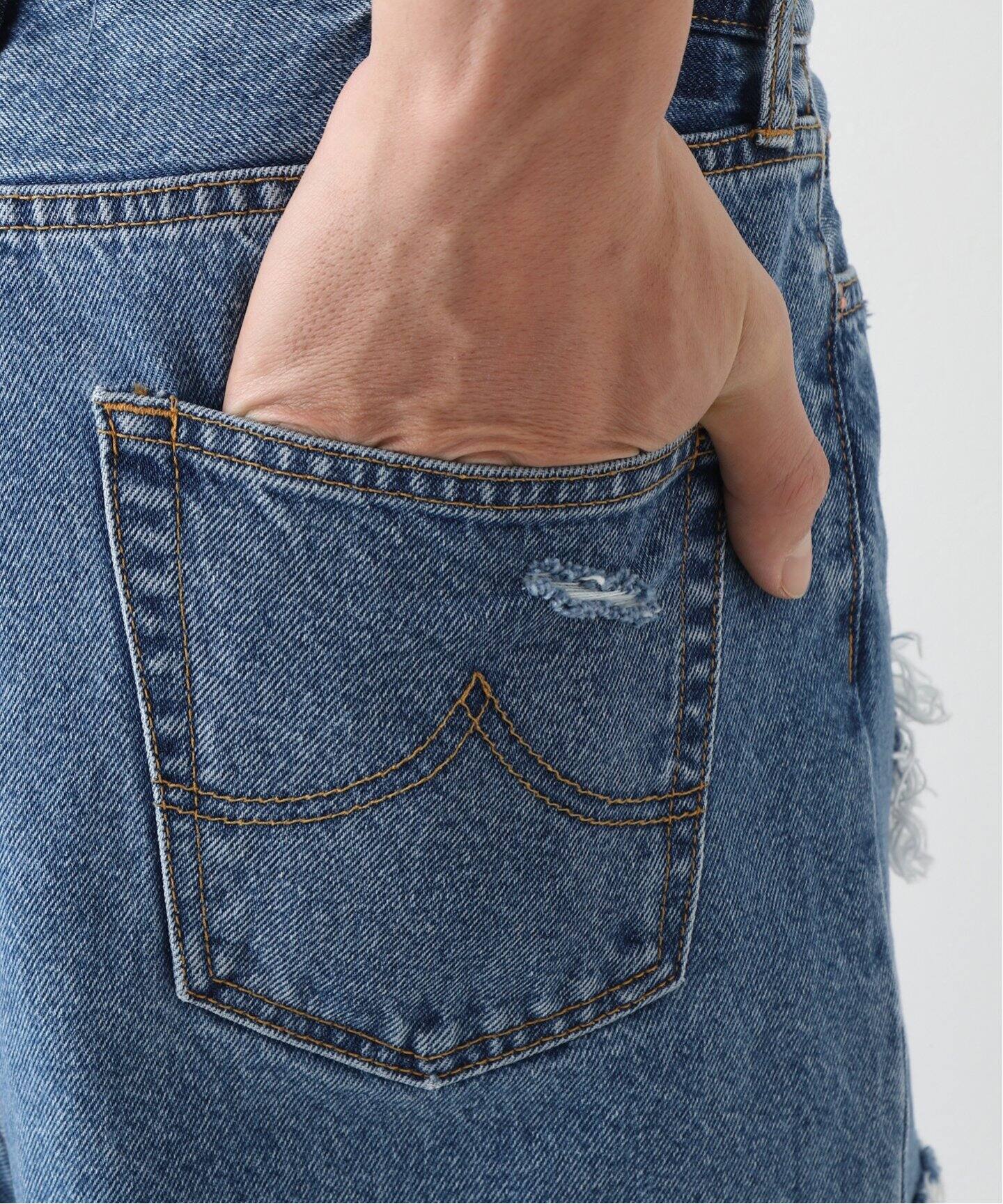 doublet / ダブレット】DESTROYED DENIM PANTS（デニムパンツ 