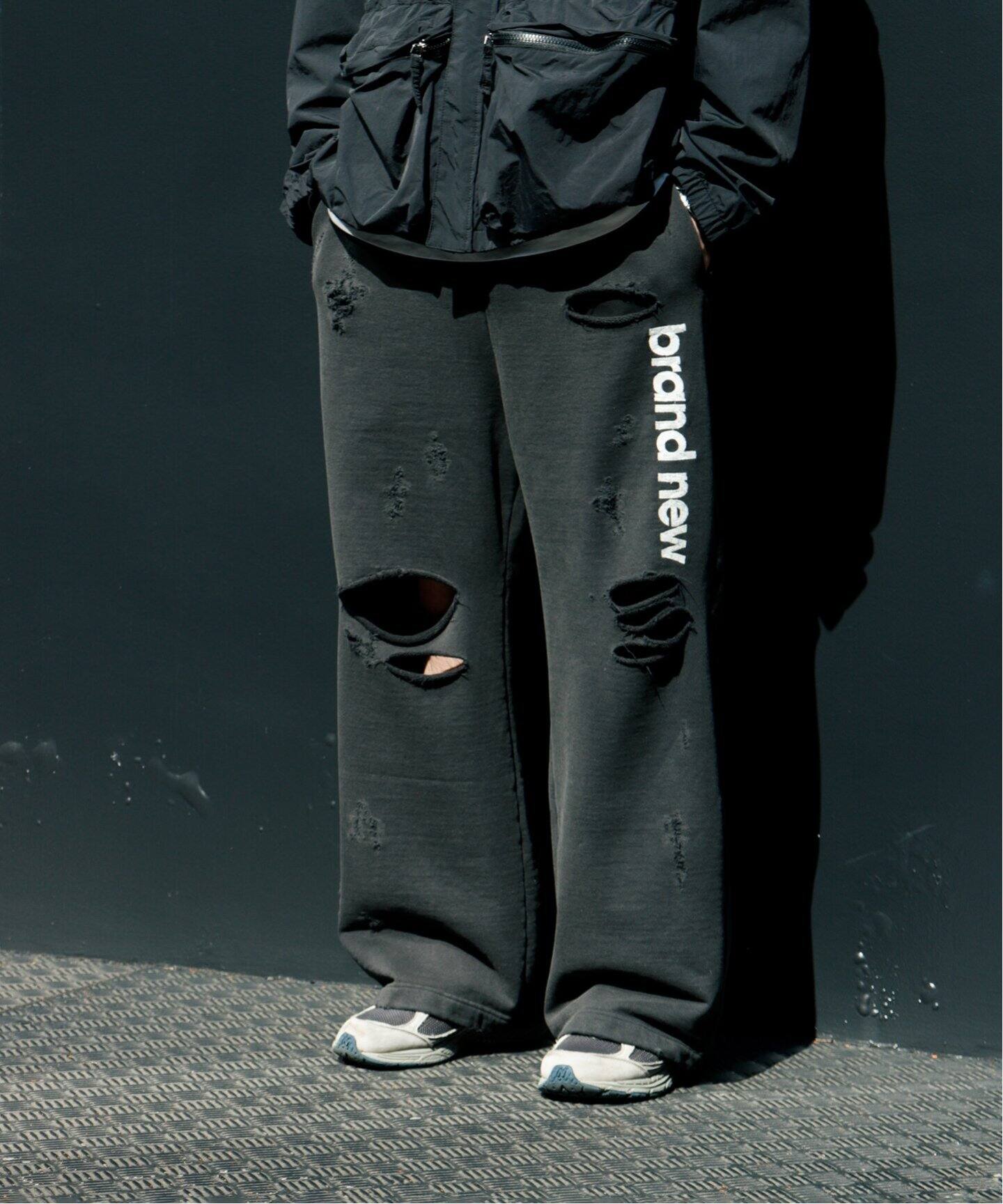 doublet / ダブレット】DESTROYED SWEAT PANTS（スウェットパンツ  