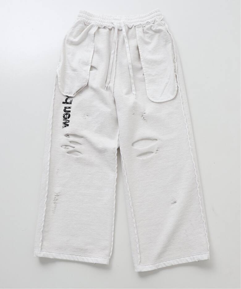 doublet / ダブレット】DESTROYED SWEAT PANTS（スウェットパンツ 
