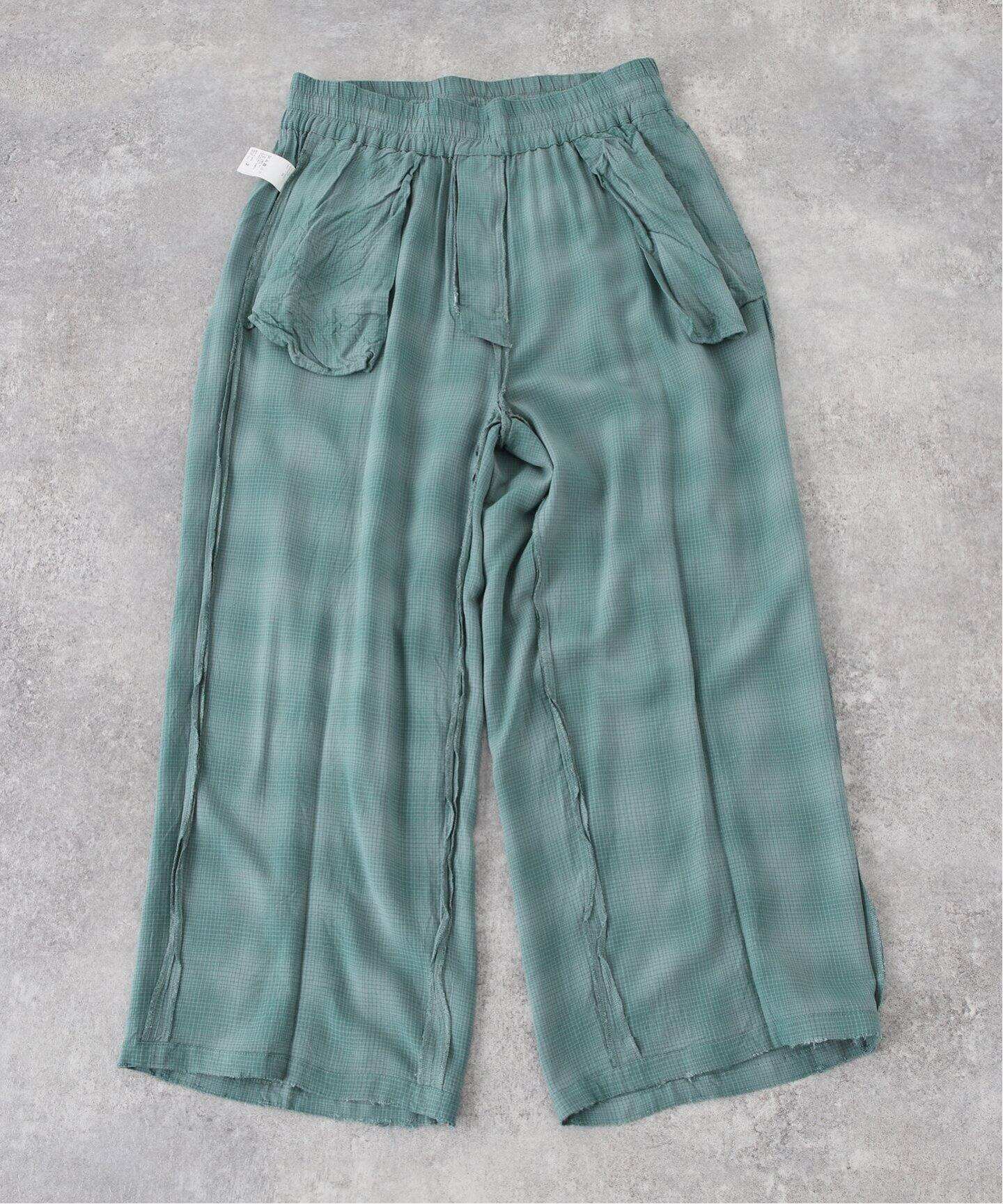 ANCELLM / アンセルム】RAYON EASY SLACKS（スラックス）｜WISM 