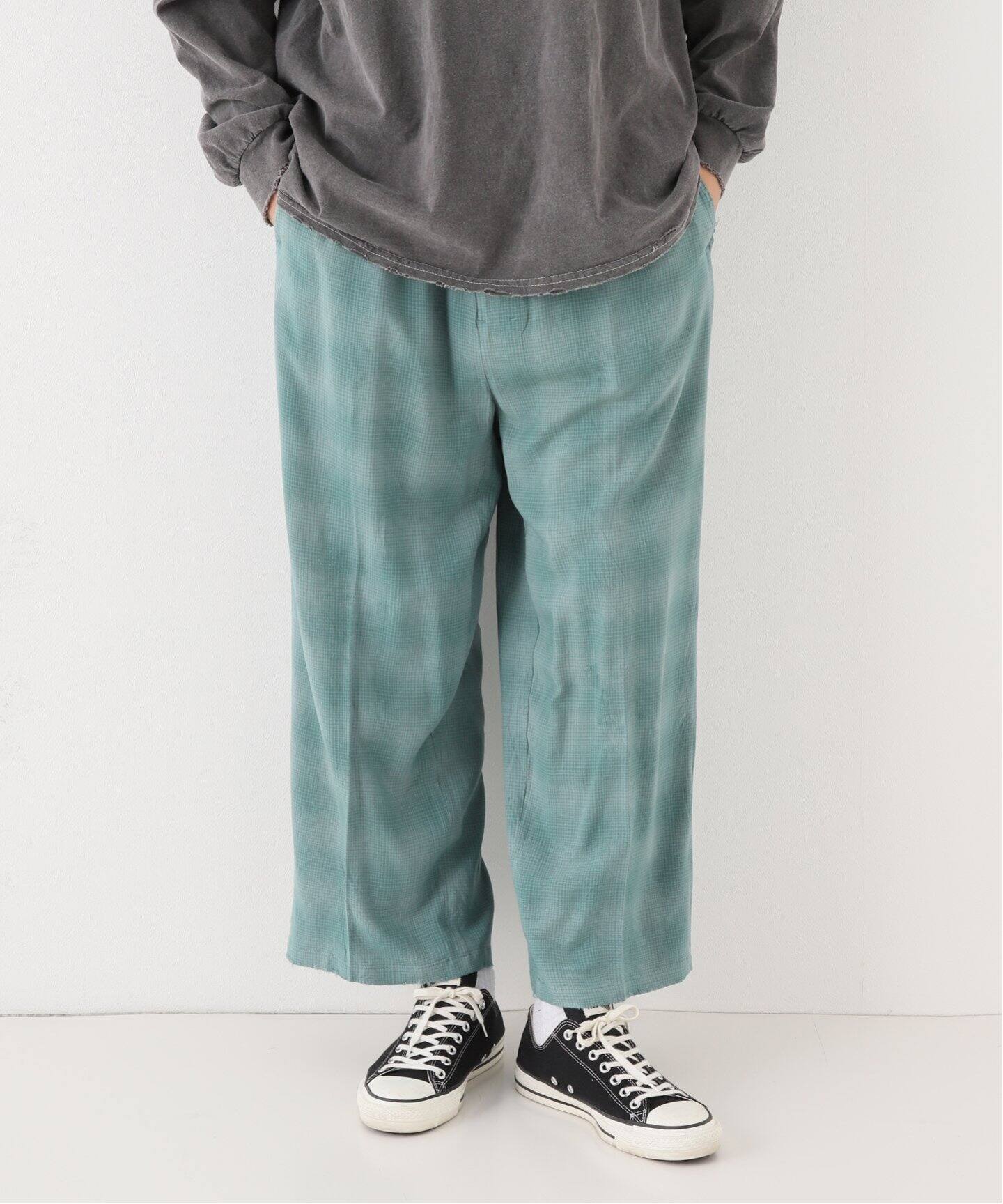 ANCELLM / アンセルム】RAYON EASY SLACKS（スラックス）｜WISM 