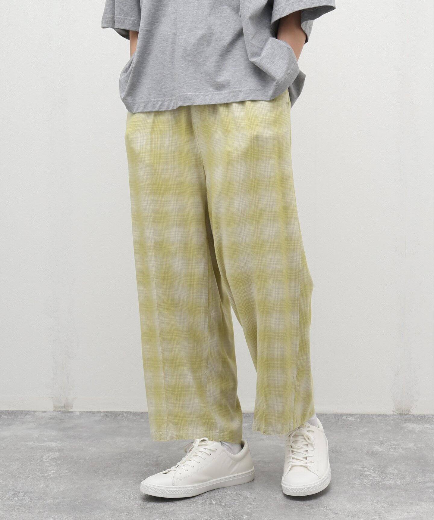 ANCELLM / アンセルム】RAYON EASY SLACKS（スラックス）｜WISM 