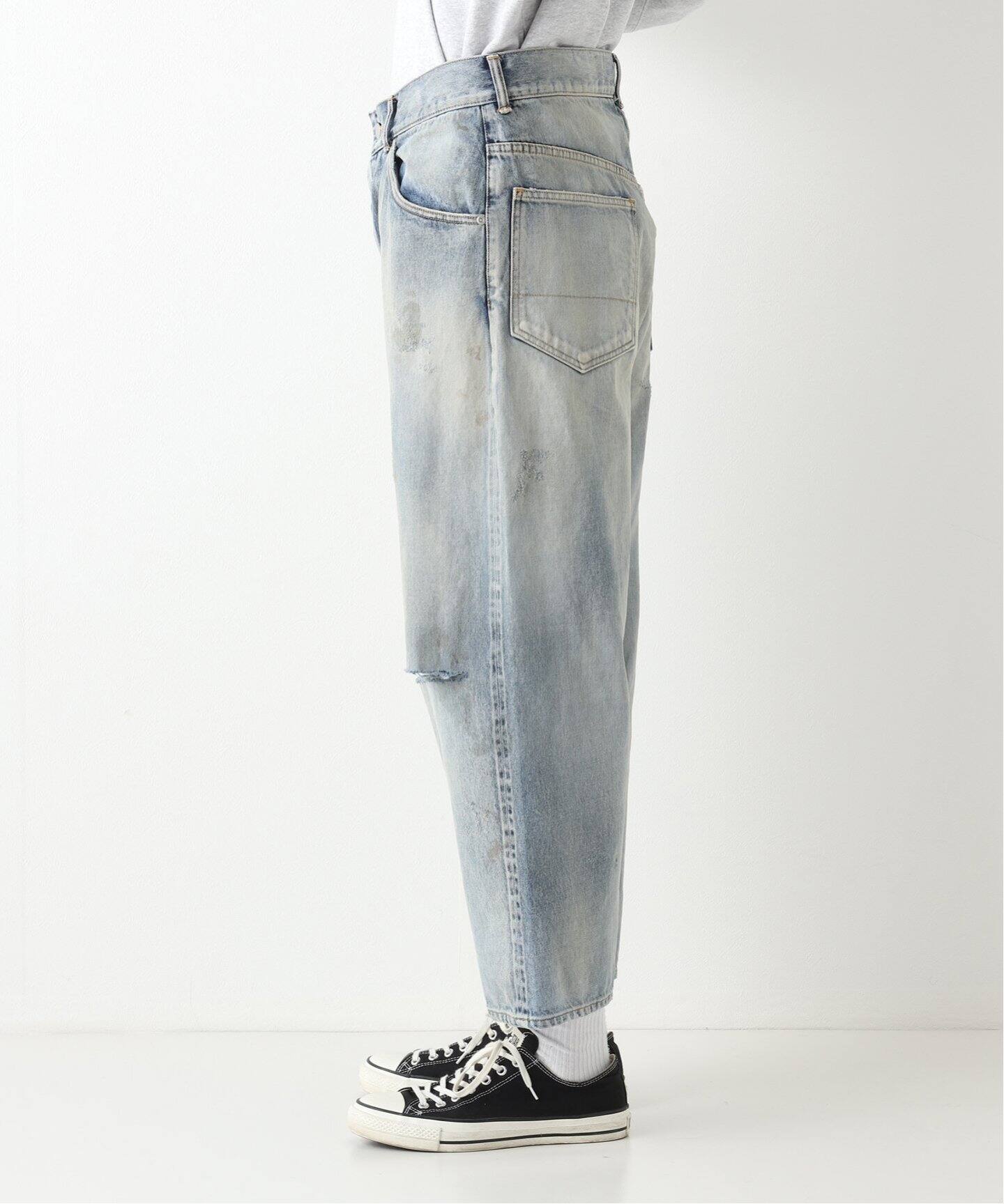 ANCELLM / アンセルム】SELVEDGE TAPERED 5P DENIM PANTS（デニム  