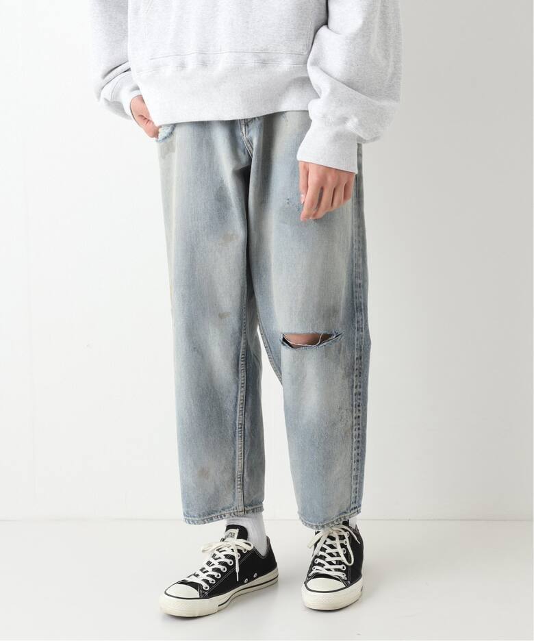 ANCELLM / アンセルム】SELVEDGE TAPERED 5P DENIM PANTS（デニム