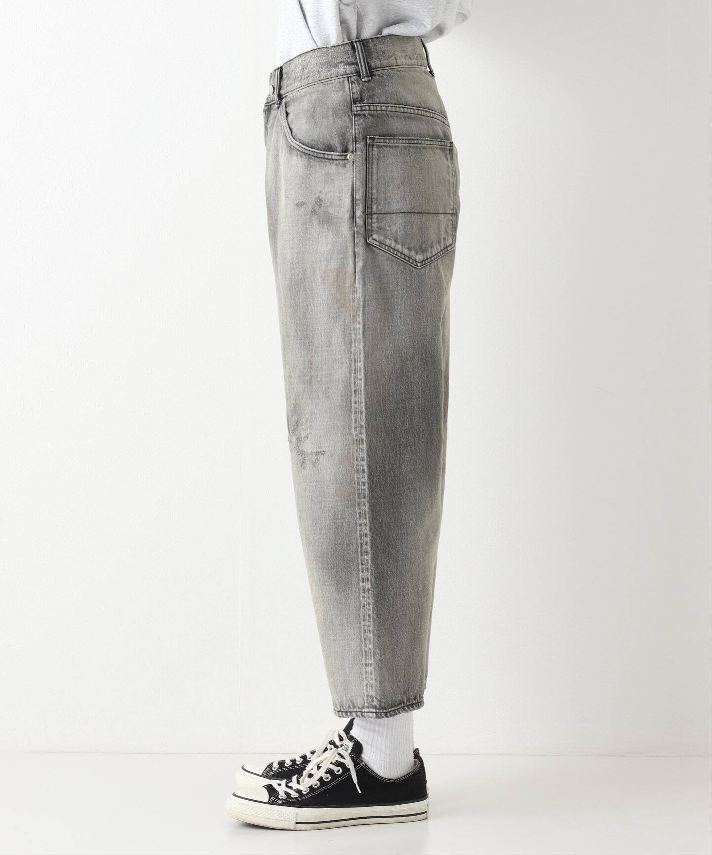 ANCELLM / アンセルム】SELVEDGE TAPERED 5P BLACK DENIM（デニム 