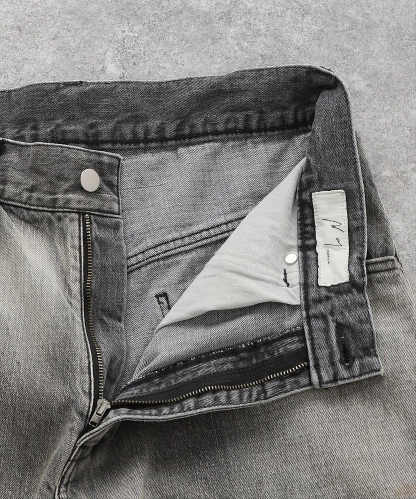 ANCELLM / アンセルム】SELVEDGE TAPERED 5P BLACK DENIM（デニム 
