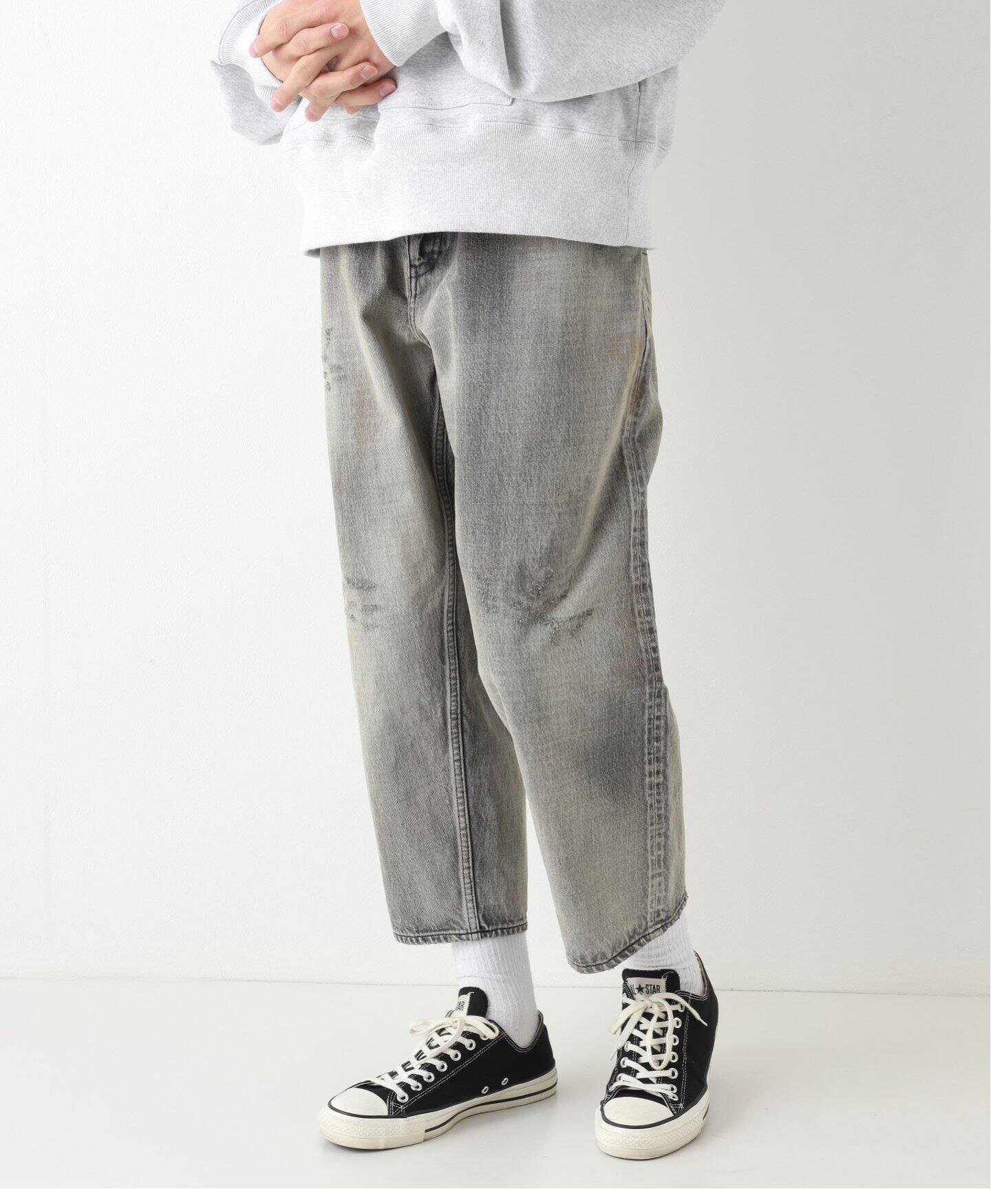 ANCELLM / アンセルム】SELVEDGE TAPERED 5P BLACK DENIM（デニム 