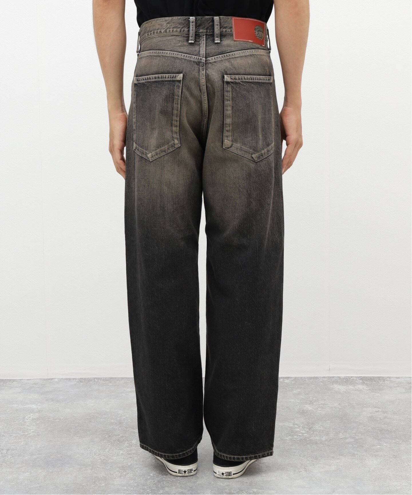 ENCOMING / インカミング】SLASHED DENIM TROUSER（デニムパンツ 