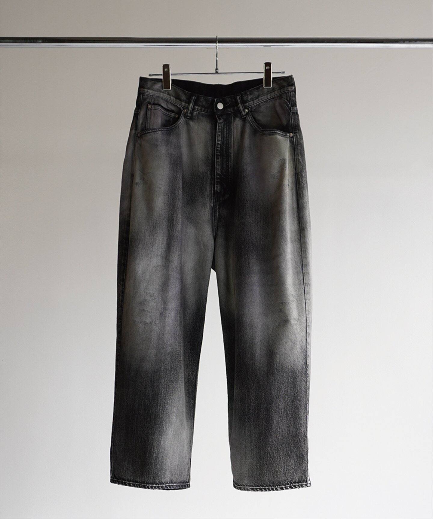 ANCELLM / アンセルム】MIX COLOR WIDE DENIM PANTS（デニムパンツ  