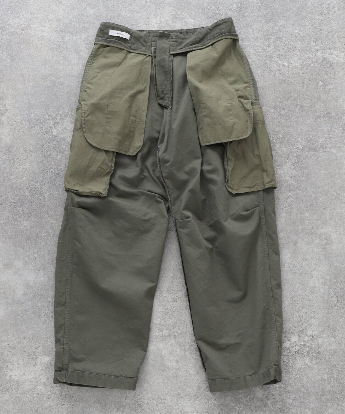 WEWILL / ウィーウィル】 CARGO PANTS（カーゴパンツ）｜WISM 
