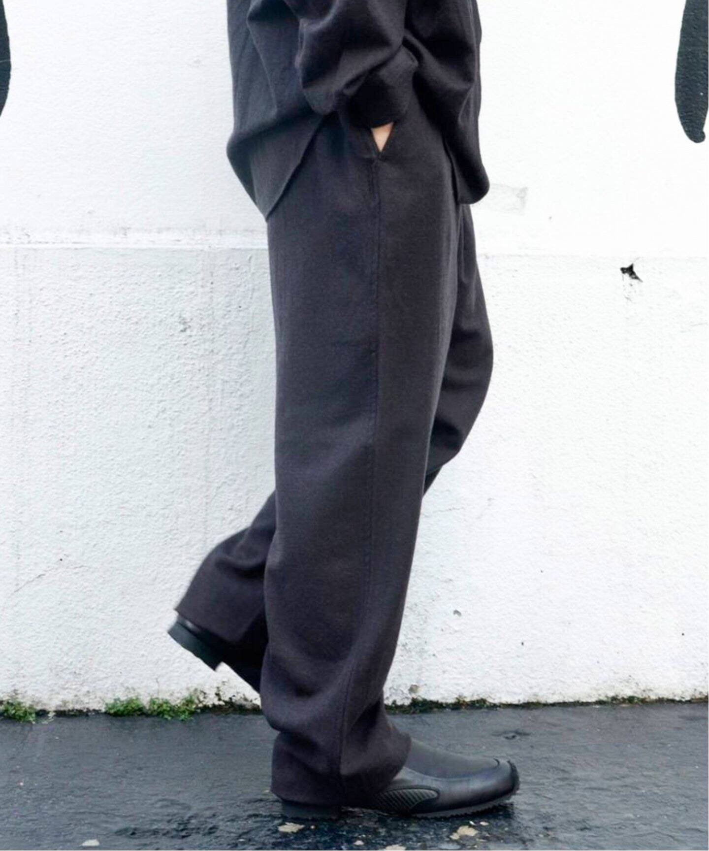 comoli / コモリ】ウールビエラ ドローストリングパンツ（その他パンツ  