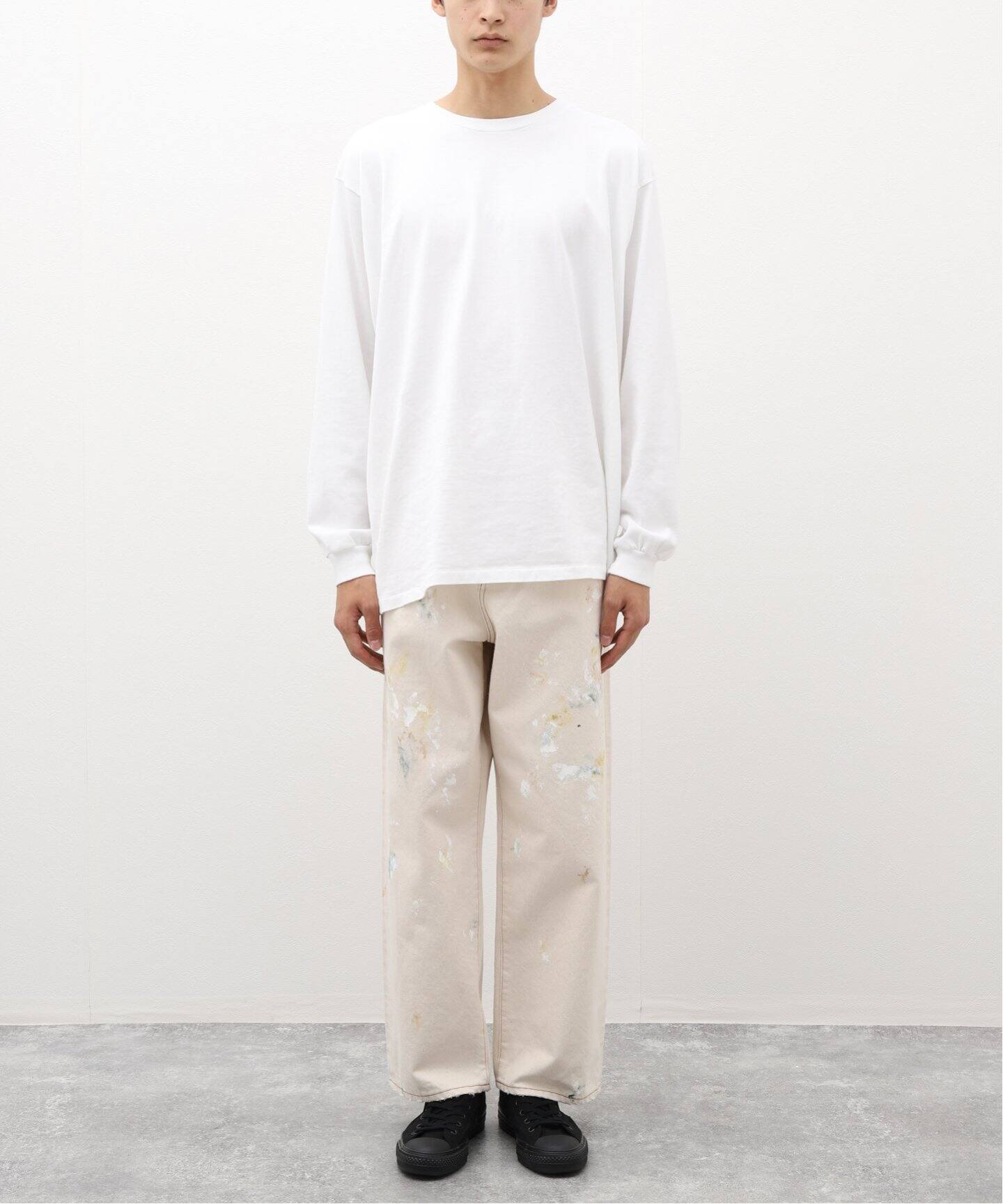 パンツ saby KAMATA DENIM TORUSERS TYPE01 PAINT saby / サバイ】KAMATA DENIM TORUSERS TYPE01 PAINT（デニム