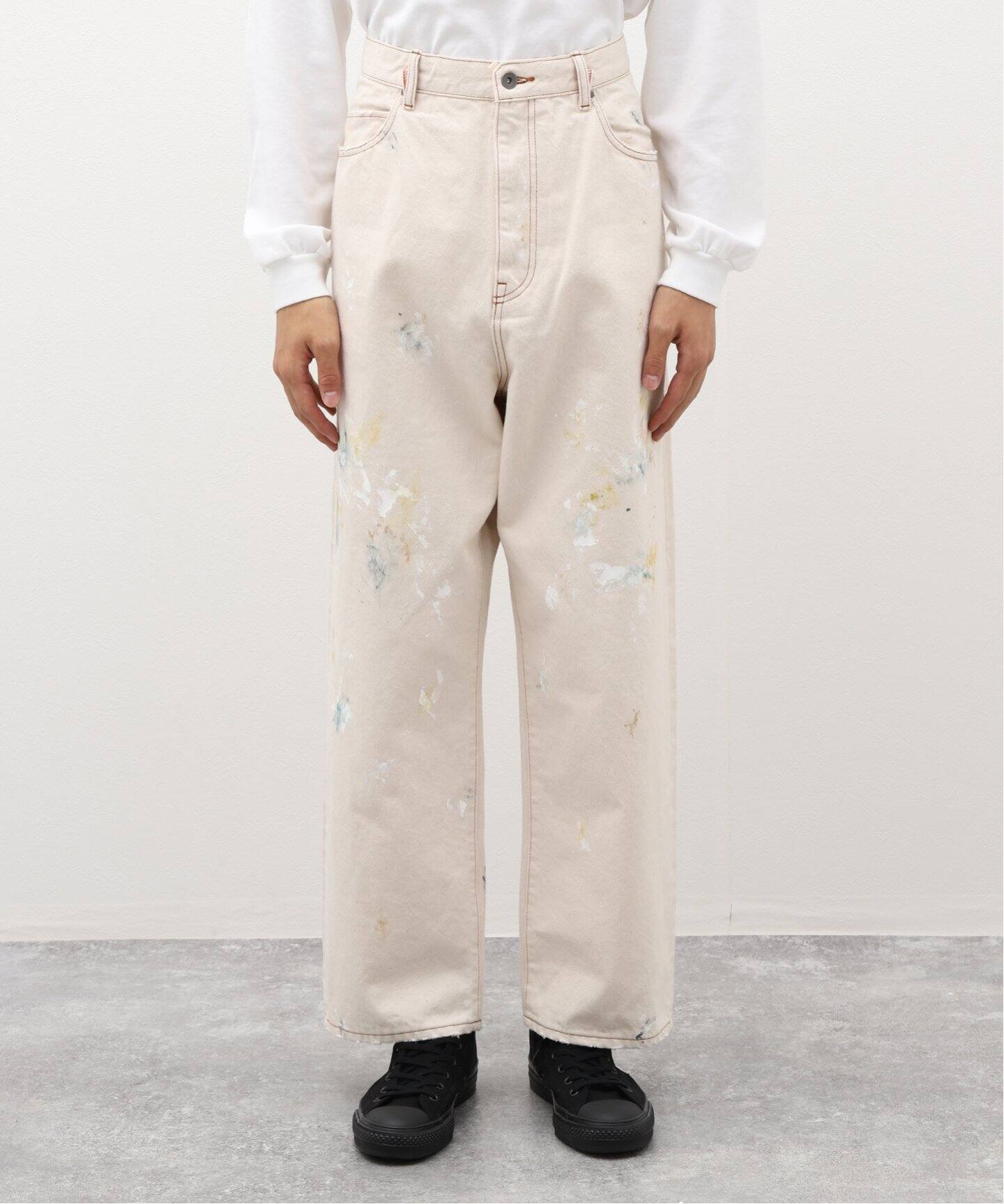 saby / サバイ】KAMATA DENIM TORUSERS TYPE01 PAINT（デニムパンツ 
